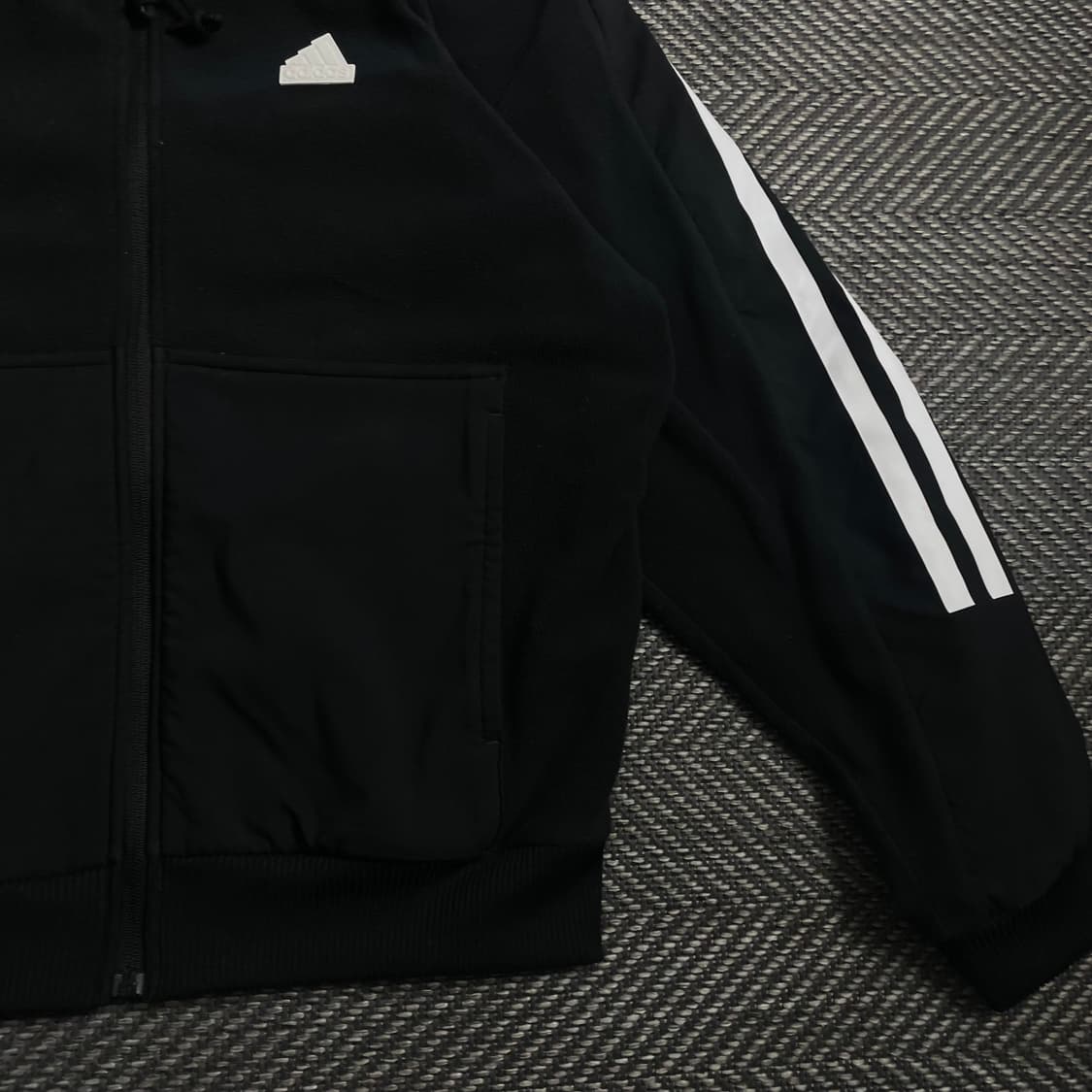 아디다스 신형 퓨쳐 아이콘 플리스 후드 집업o 4604 상품이미지3