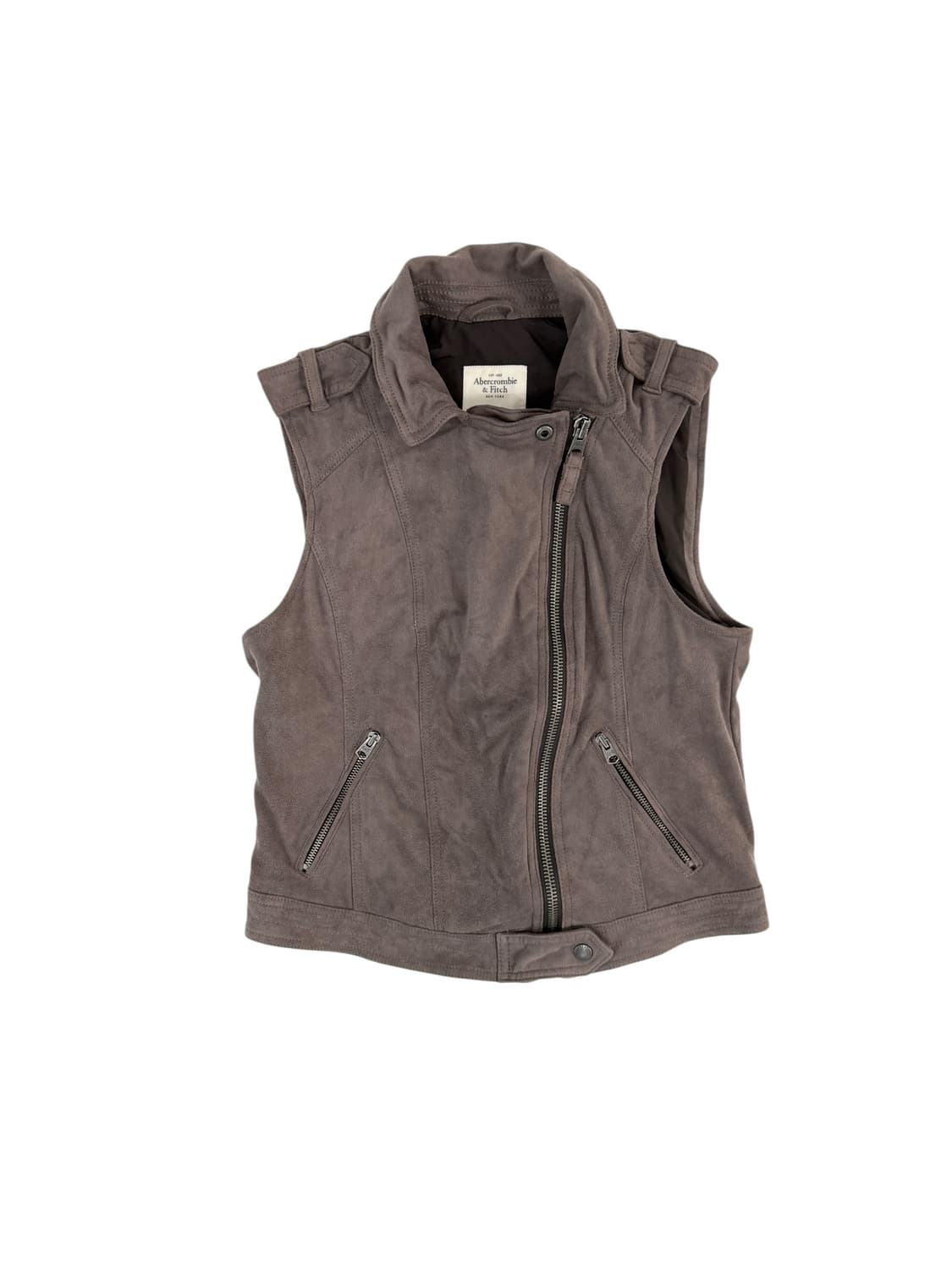 아베크롬비 스웨이드 자켓 베스트 (m) 상품이미지1