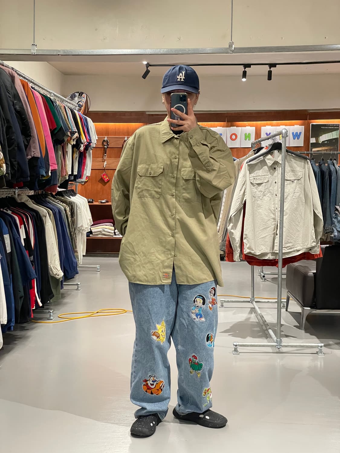 디키즈 워크 셔츠   상품이미지4