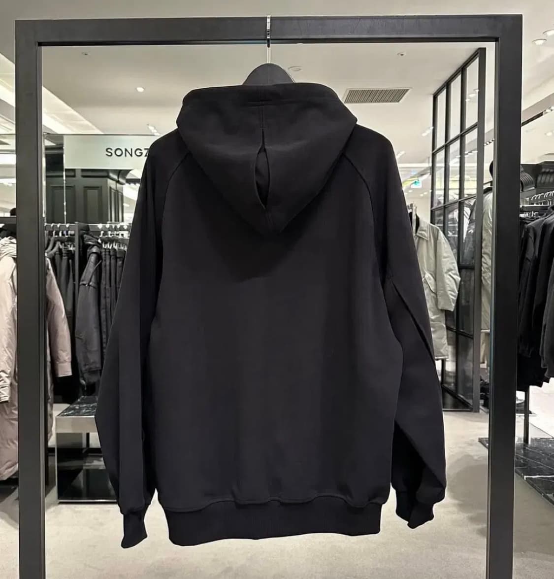 (L) 송지오 지제로 23SS 슬릿 후드 티셔츠 상품이미지2