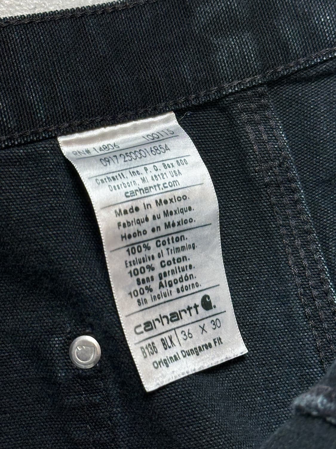 OG 칼하트 B136 더블니 팬츠 칼하트 썩블니 상품이미지9