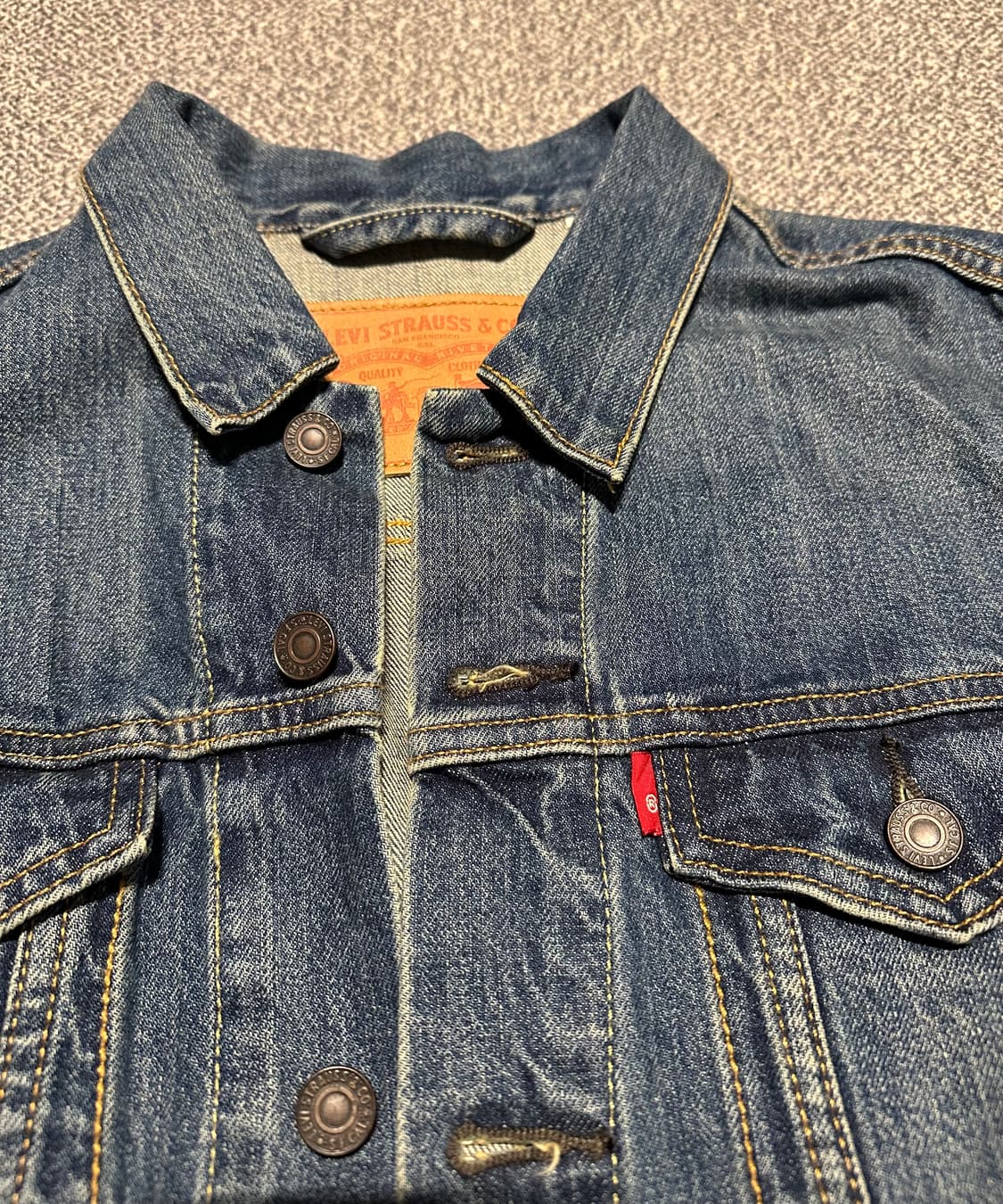 00s 리바이스 여성 데님 트러커 자켓 s 상품이미지2