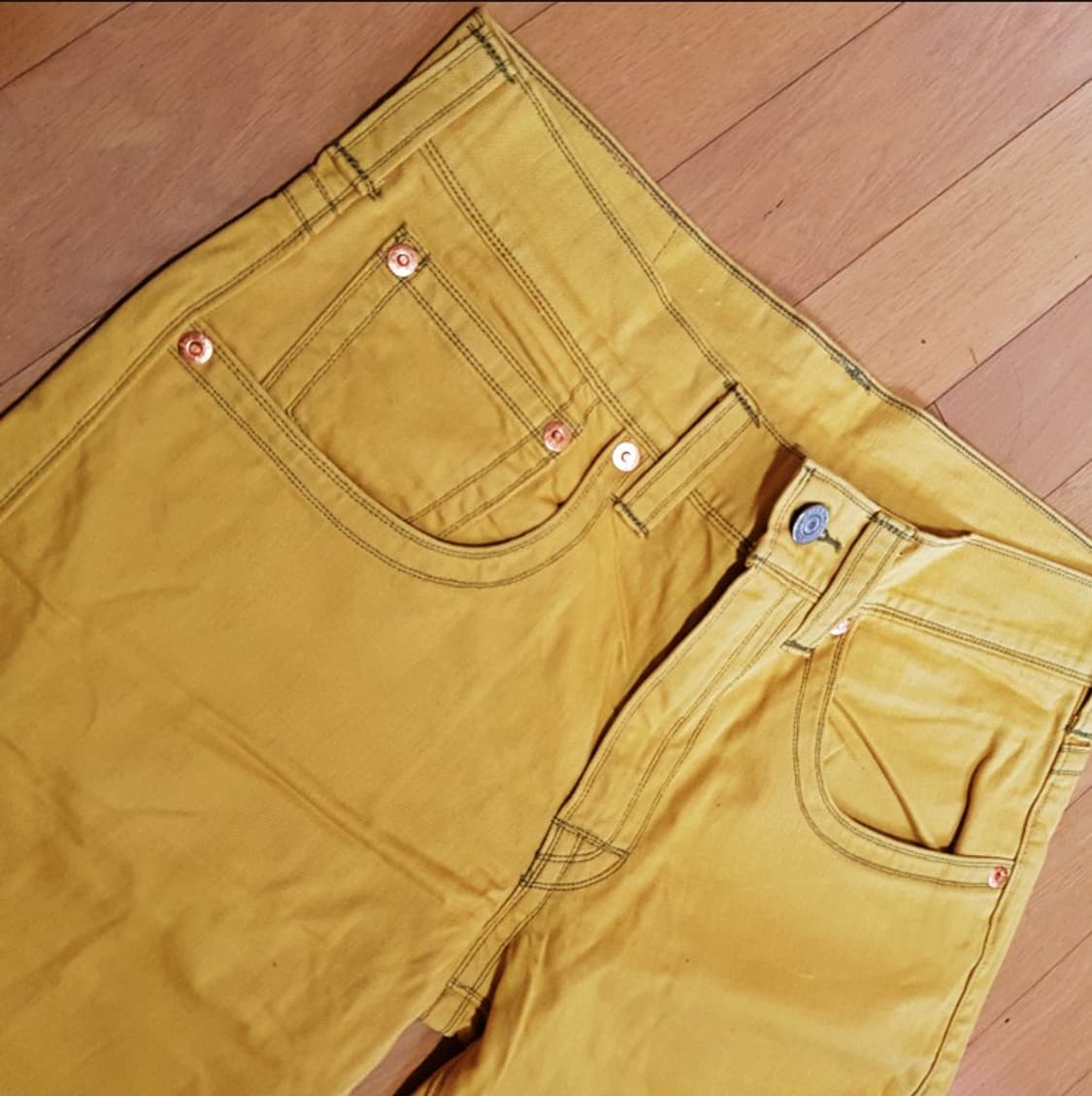 34/리바이스 /511 /신동품/ 머스타드 컬러진/ 2-봉410 상품이미지4