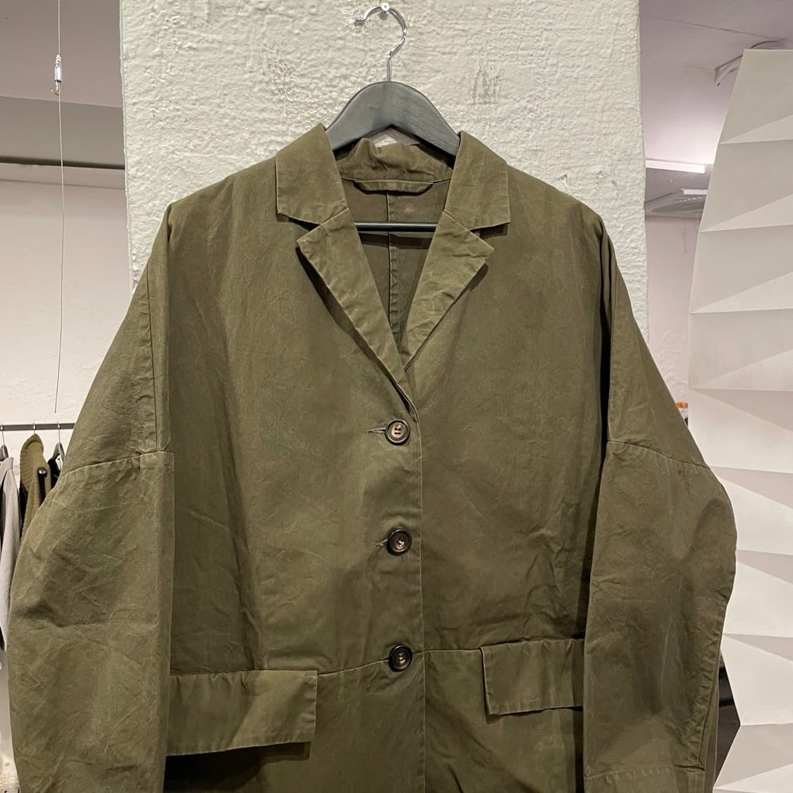 케이시케이시 워시드 오버사이즈 자켓 상품이미지2