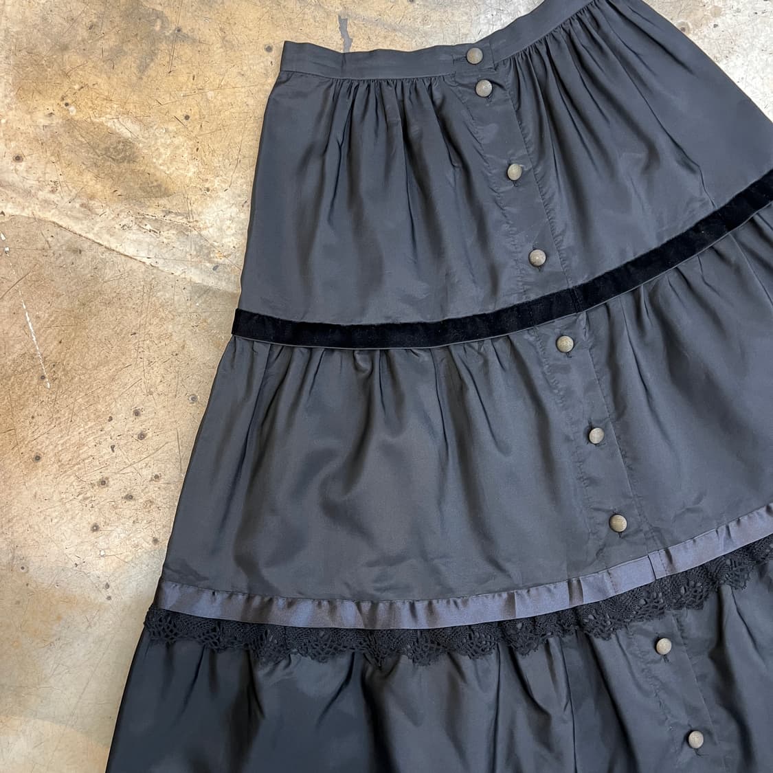빈티지 캉캉 레이스 스커트 상품이미지6