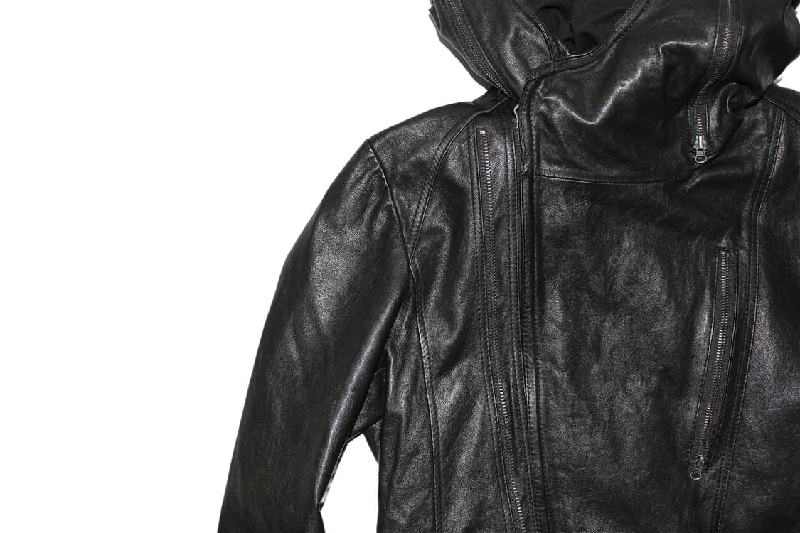 00s JAPAN Assassin Hooded Leather Jacket 상품이미지2