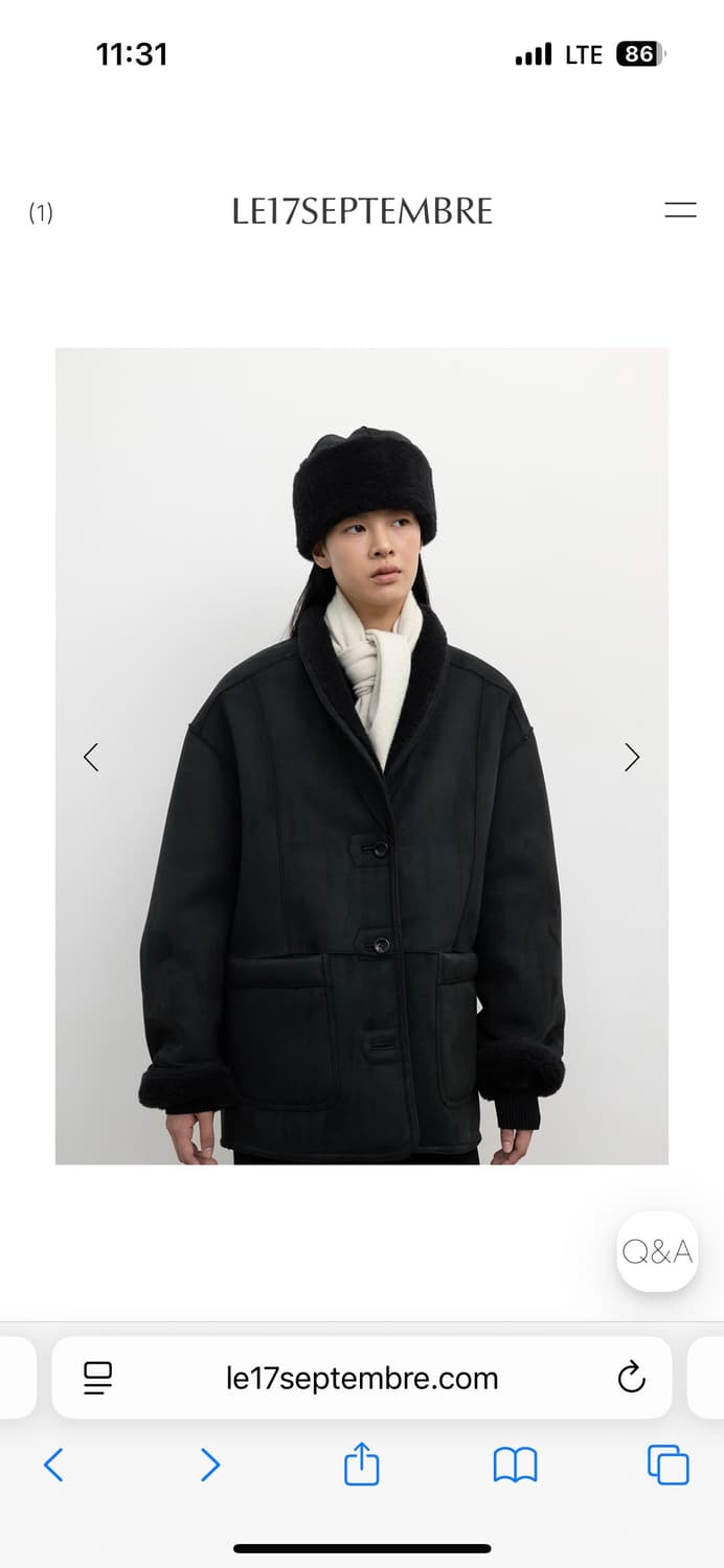 Le17septembre 무스탕 시어링 상품이미지2