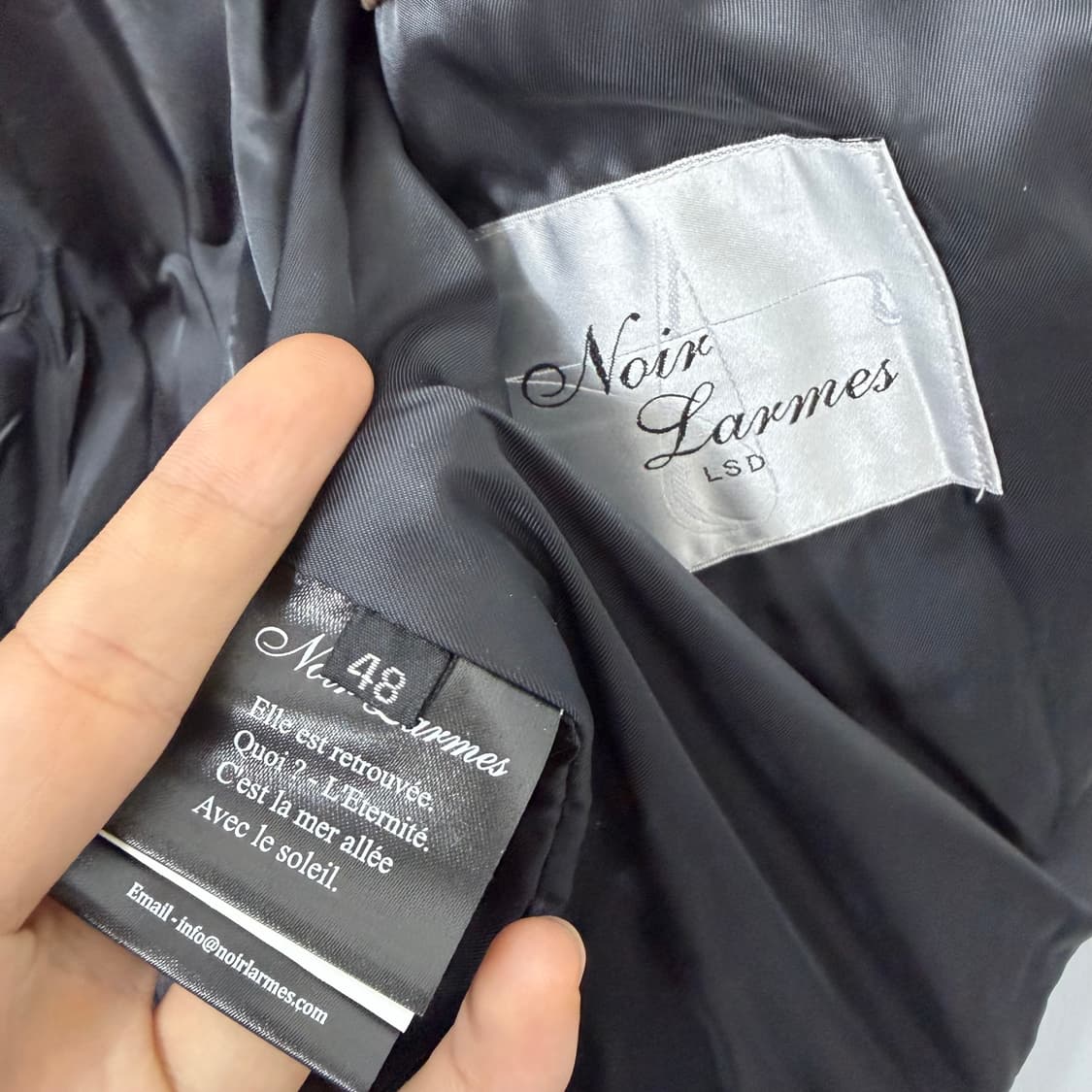 느와르 라르메스 스웨이드 트러커 자켓 상품이미지8