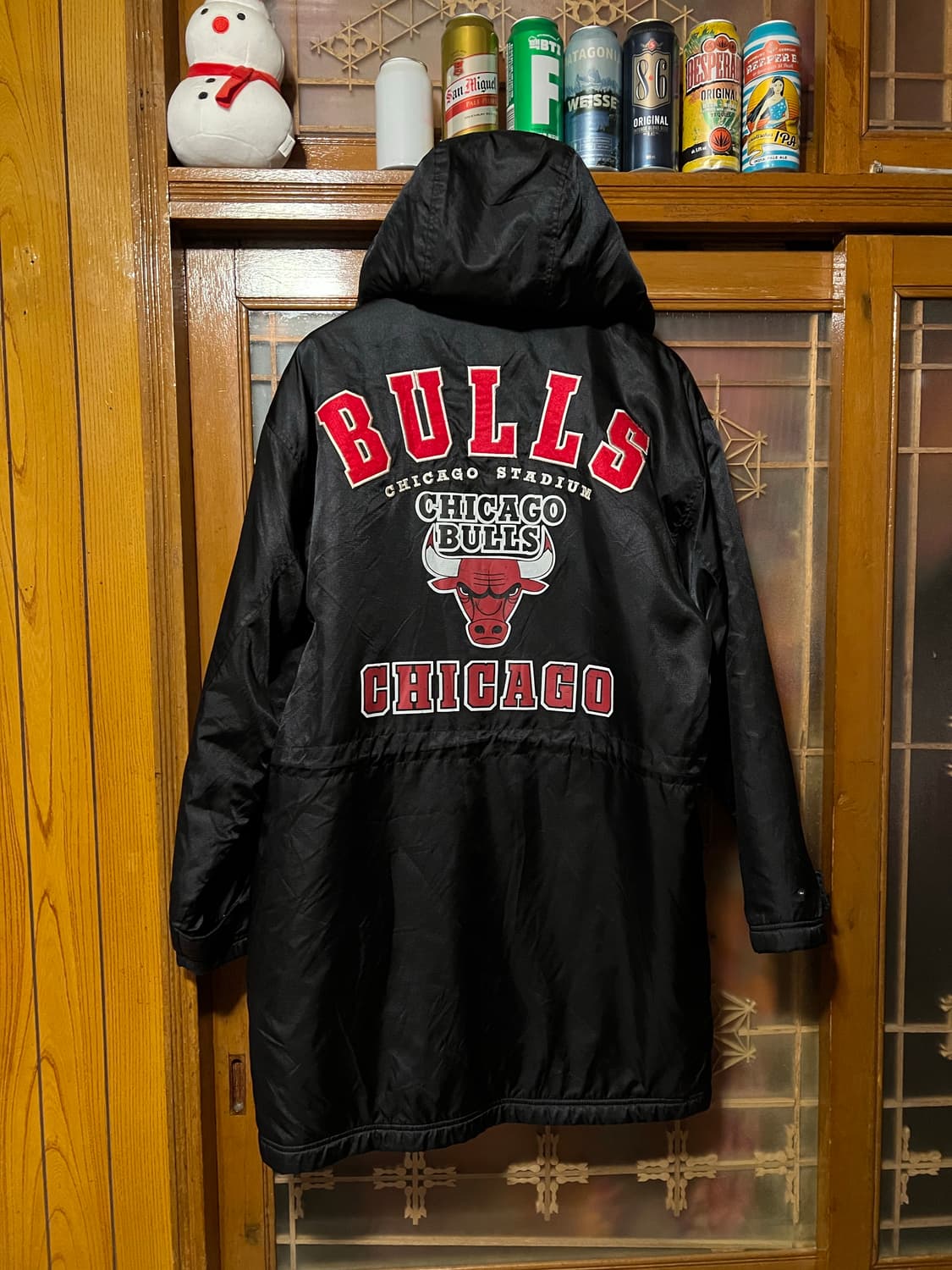 NBAx캐피탈 시카고불스 올드스쿨 벤치파카 상품이미지1