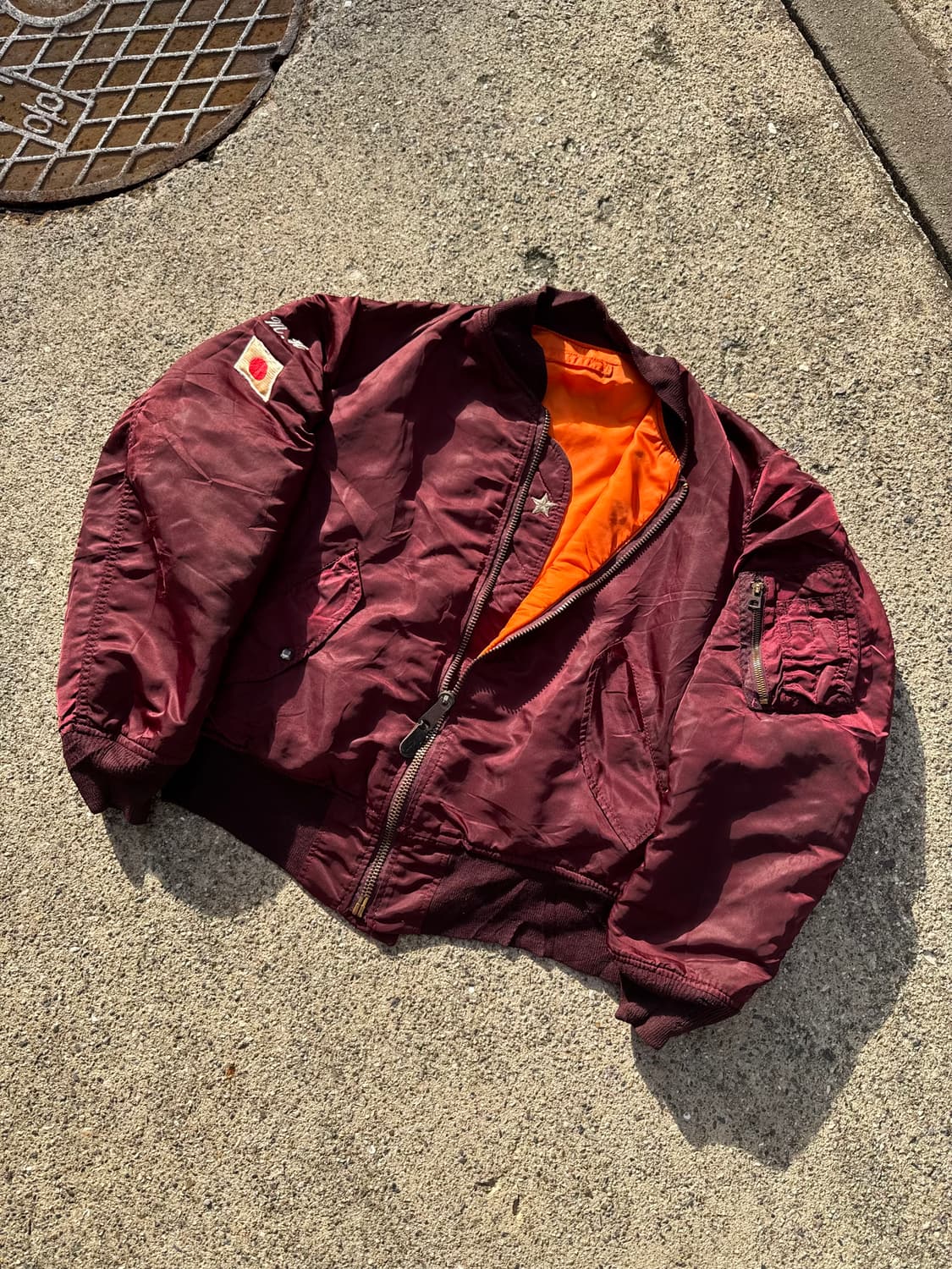 90s Alpha Industries MA-1 Bomber USA 상품이미지2