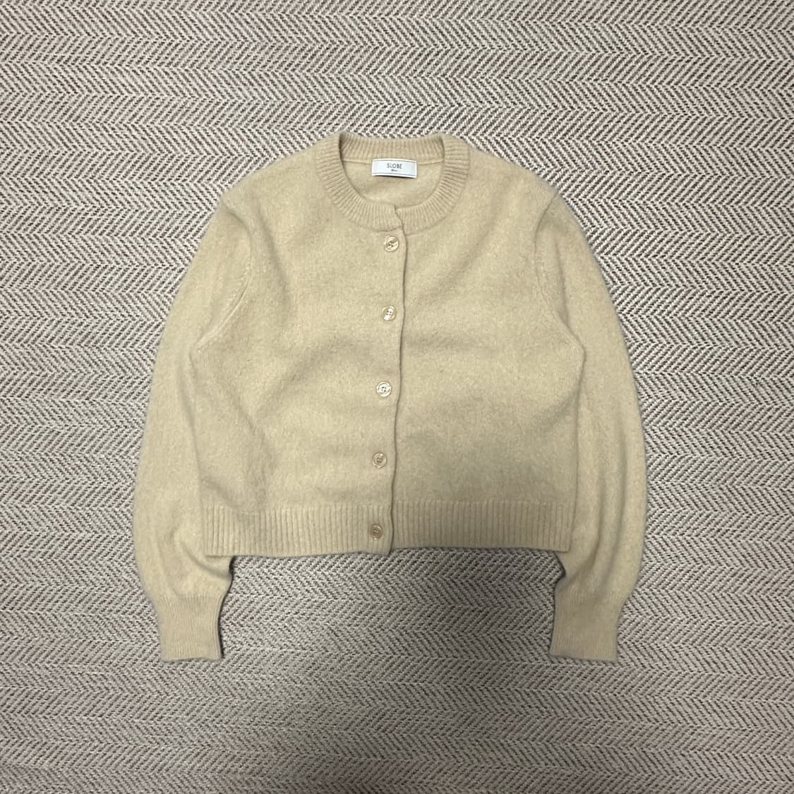 INEA slobe wool & angora knit cardigan 상품이미지1