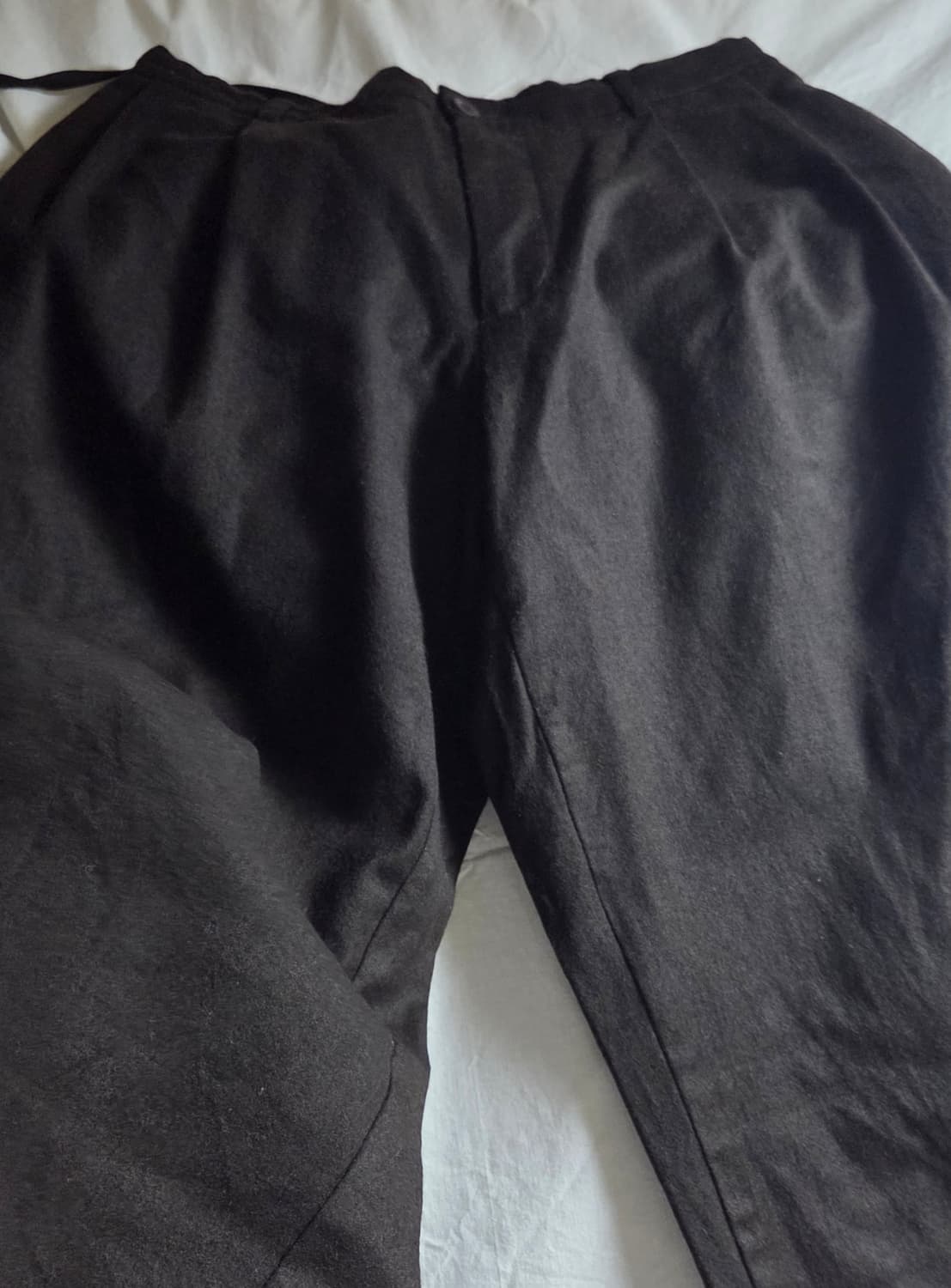 디그레 와이드 울 팬츠 다크브라운 L(32~34) 상품이미지6