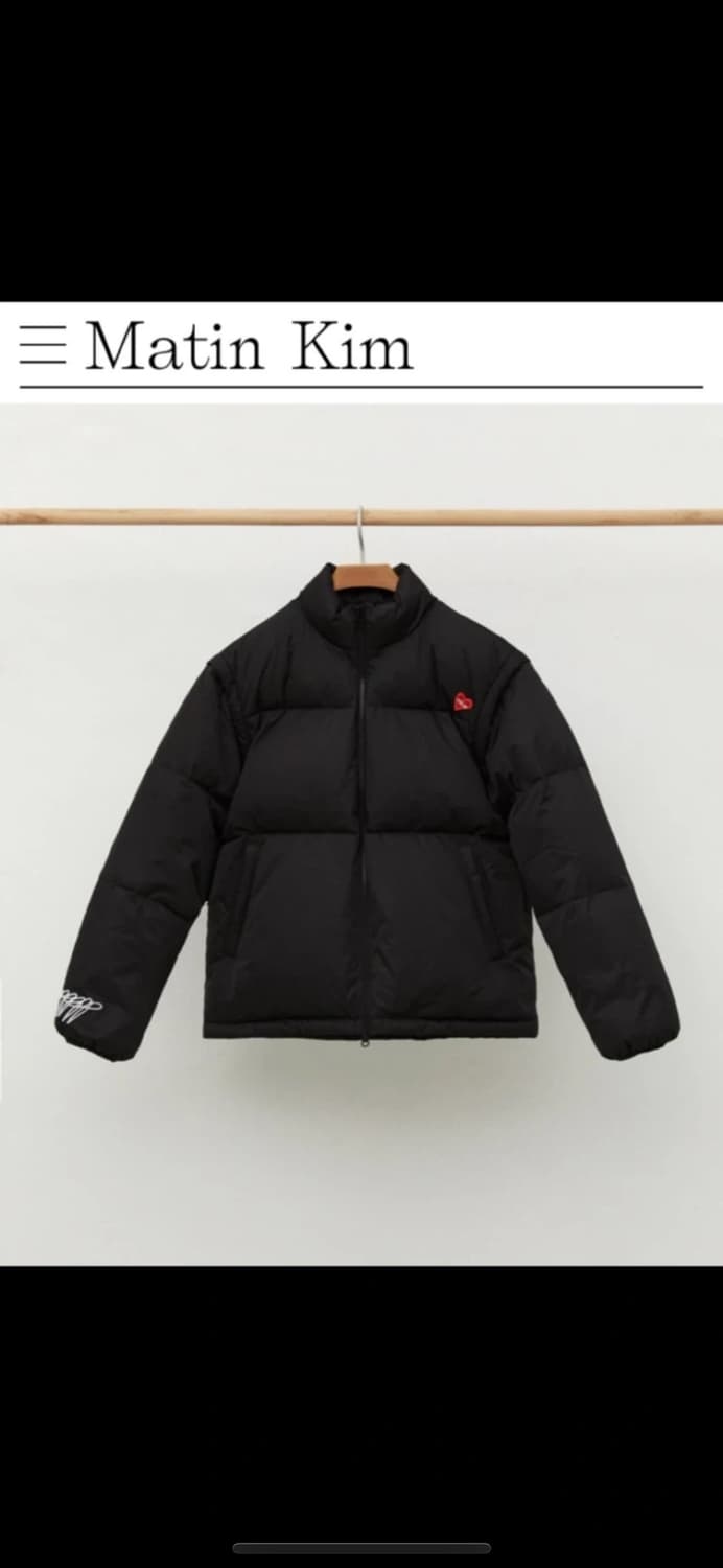마뗑킴 더뮤지엄비지터 콜라보 베를린 패딩 s 상품이미지4