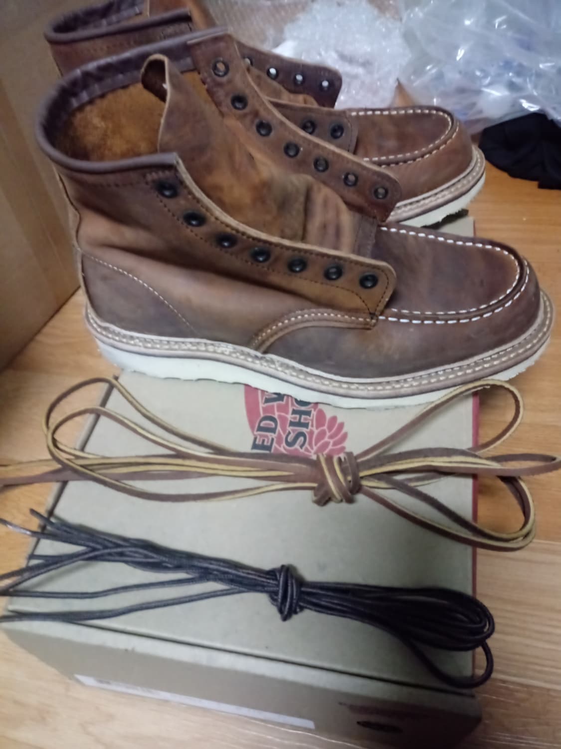 레드윙 목토 1907 (265D) 카퍼 러프앤터프 상품이미지1