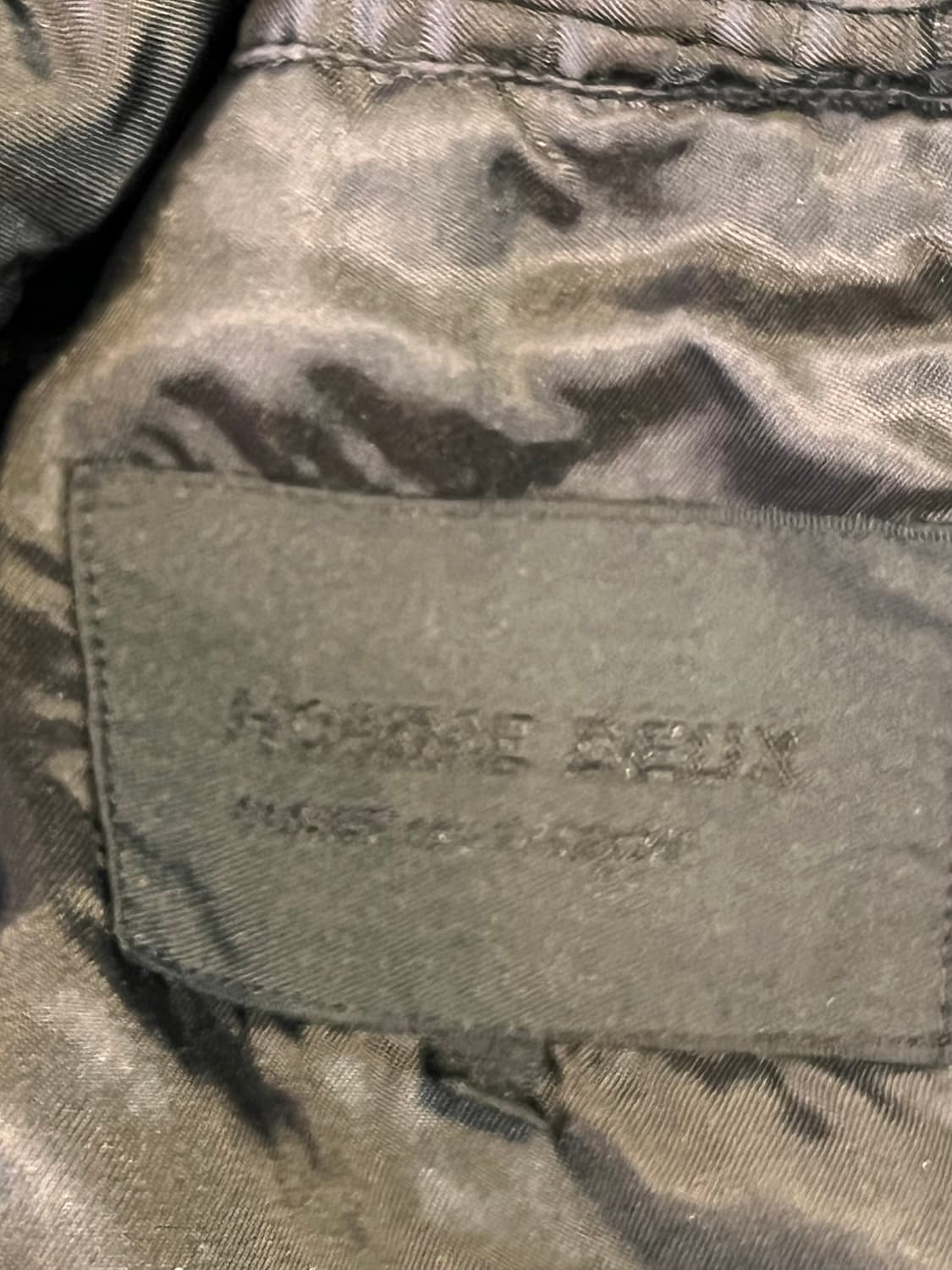 꼼데 가르송 옴므 되 링 가먼트 다잉 2버튼 자켓 (일본제, 2023SS 상품이미지6