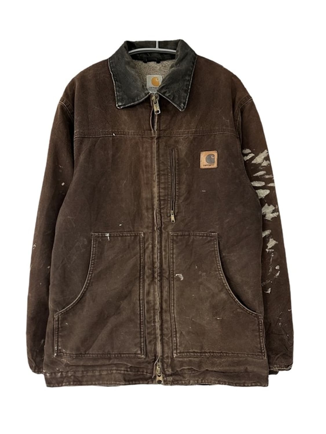 [M] CARHARTT 칼하트 빈티지 셰르파 워크자켓 DKB 상품이미지1