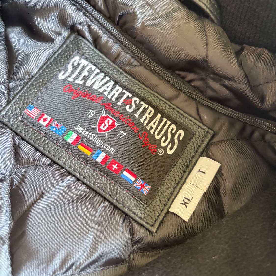 Stewart&Strauss 빈티지 시카고 울 바시티 자켓 XL 상품이미지7