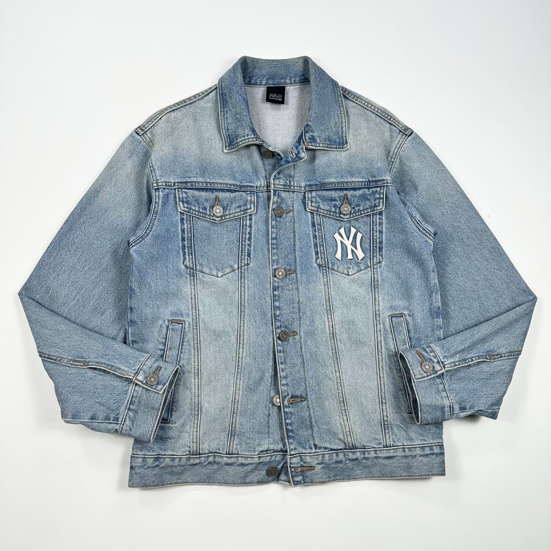 MLB 뉴욕 양키스 빅로고 데님자켓 M 상품이미지1