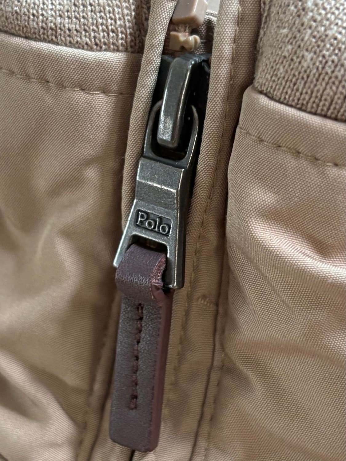 Polo 폴로 랄프로렌 베이지컬러 후드내장 봄버 자켓 상품이미지4