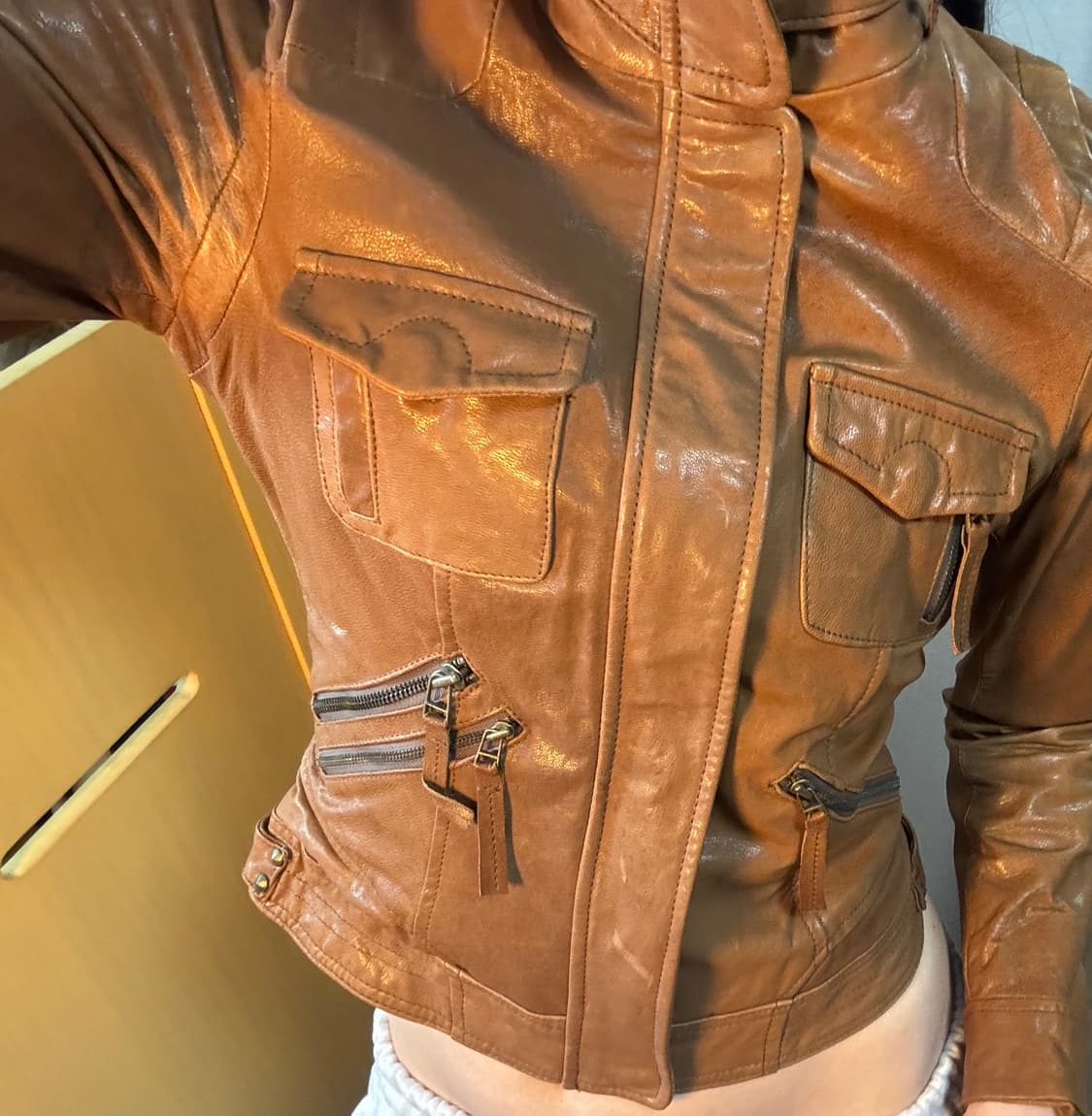 빈티지 양가죽 자켓 상품이미지2