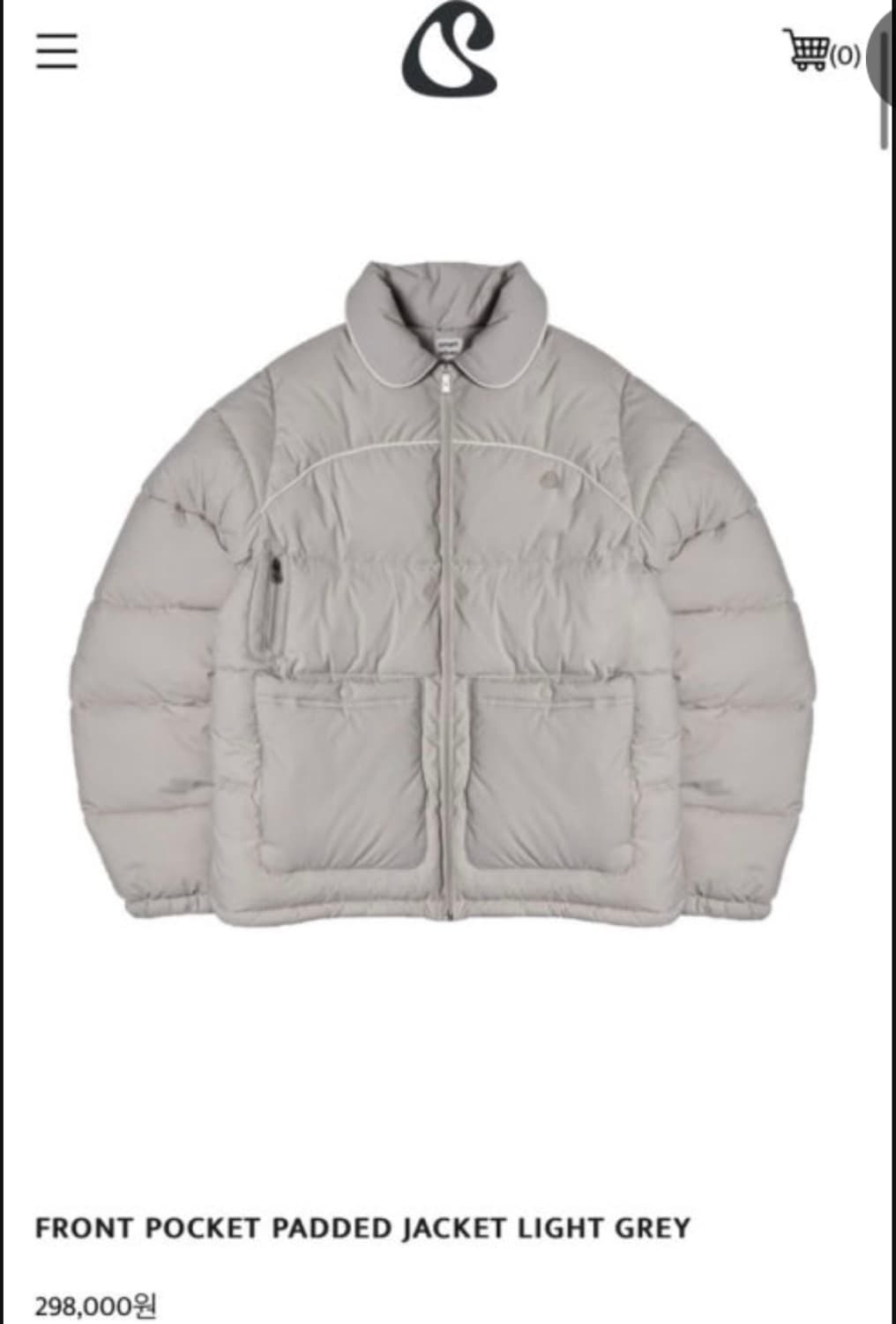 코이세이오 패딩 자켓 상품이미지1