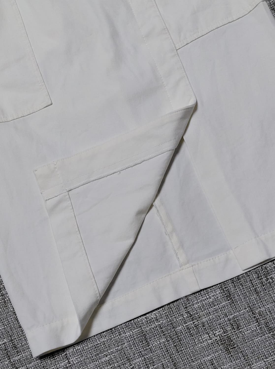 PINKY&DIANNE 골드벨트 랩 미디 스커트 (화이트/36) 상품이미지5