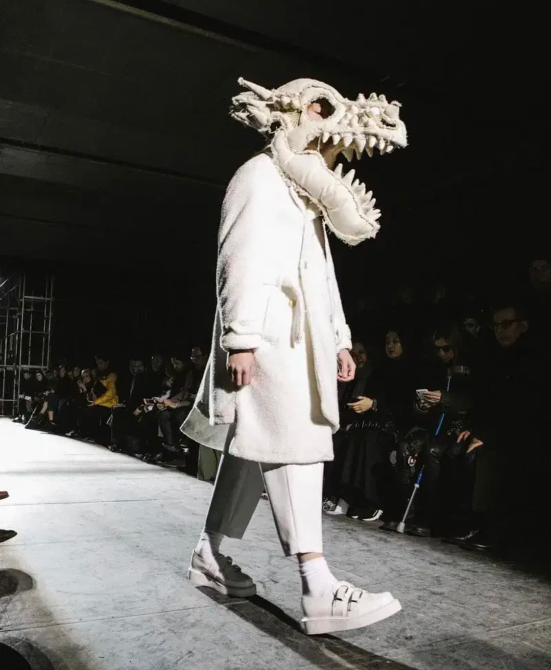 꼼데가르송 옴므플러스/  18aw 시어링 코트 / M 상품이미지2