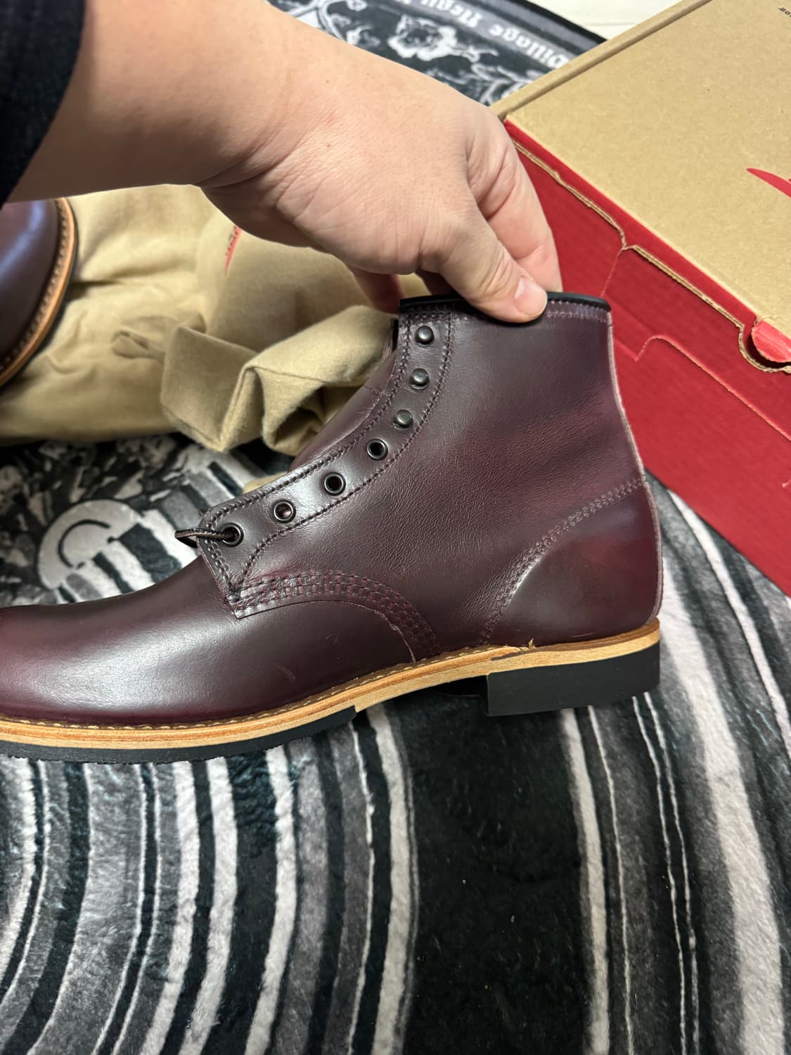 레드윙 벡맨9419 블랙체리 9d 270 상품이미지8