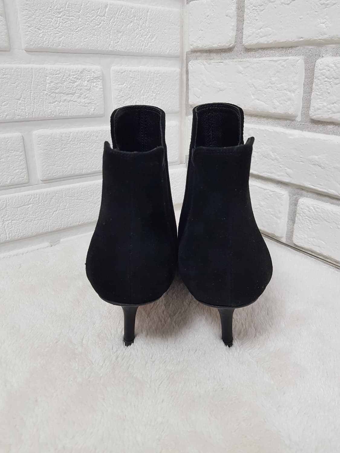 [37/240/정품] 셀린느 스웨이드 앵클부츠 첼시부츠 상품이미지5