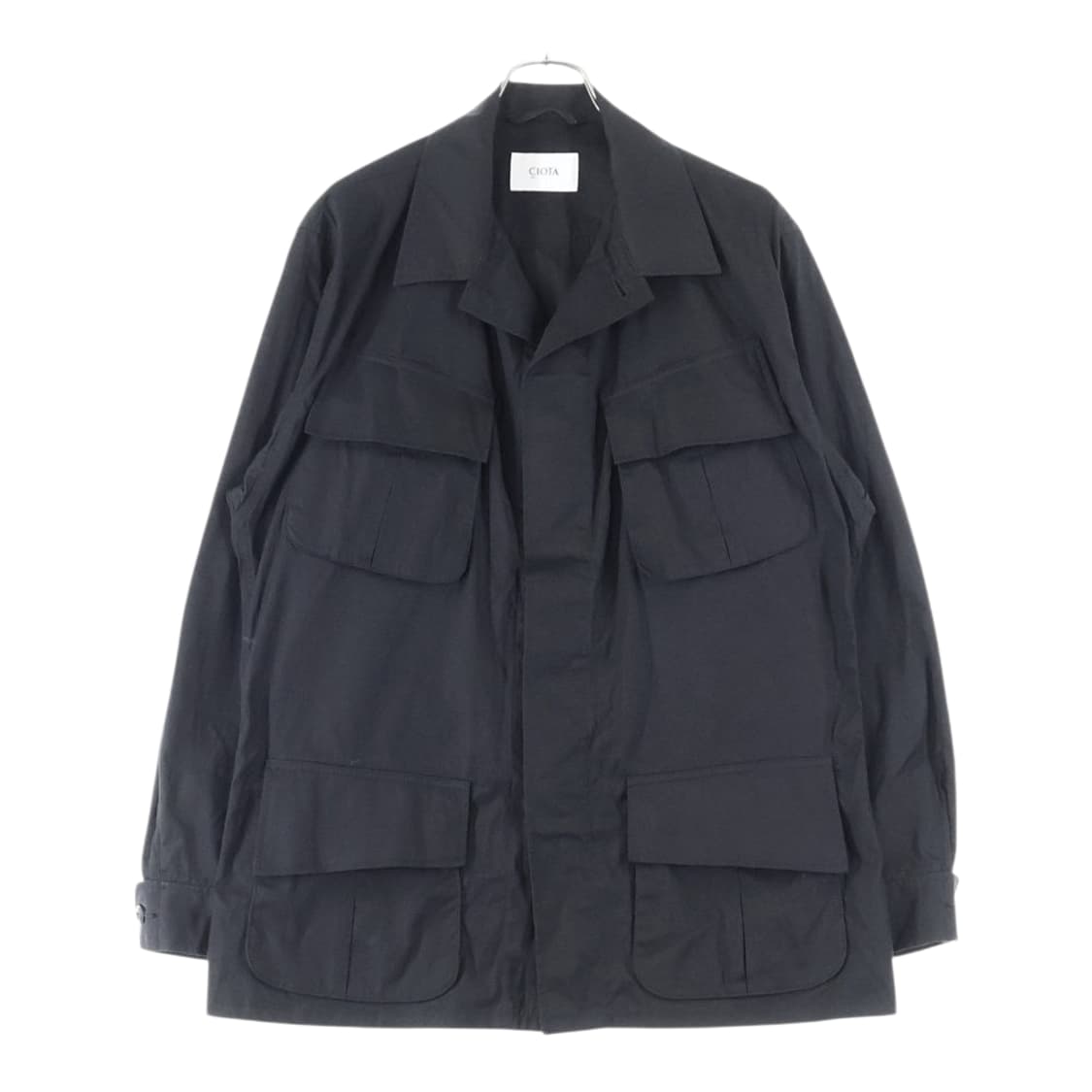 시오타 CIOTA 수빈코튼 퍼티그 자켓 블랙 6 상품이미지1