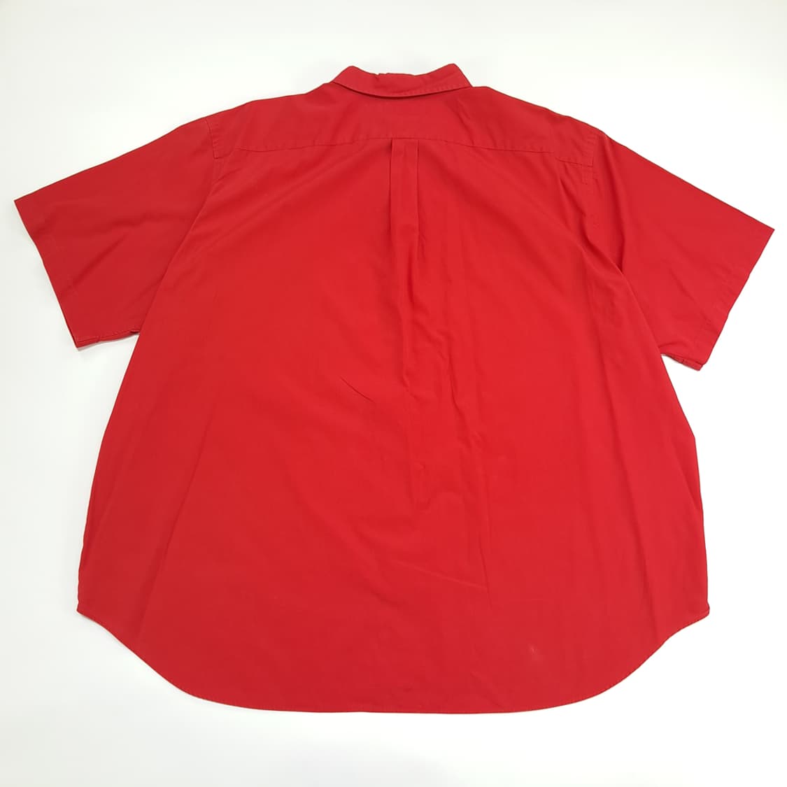 Co512 3XL Big 폴로 랄프로렌 레드 반팔 셔츠 남방 상품이미지6