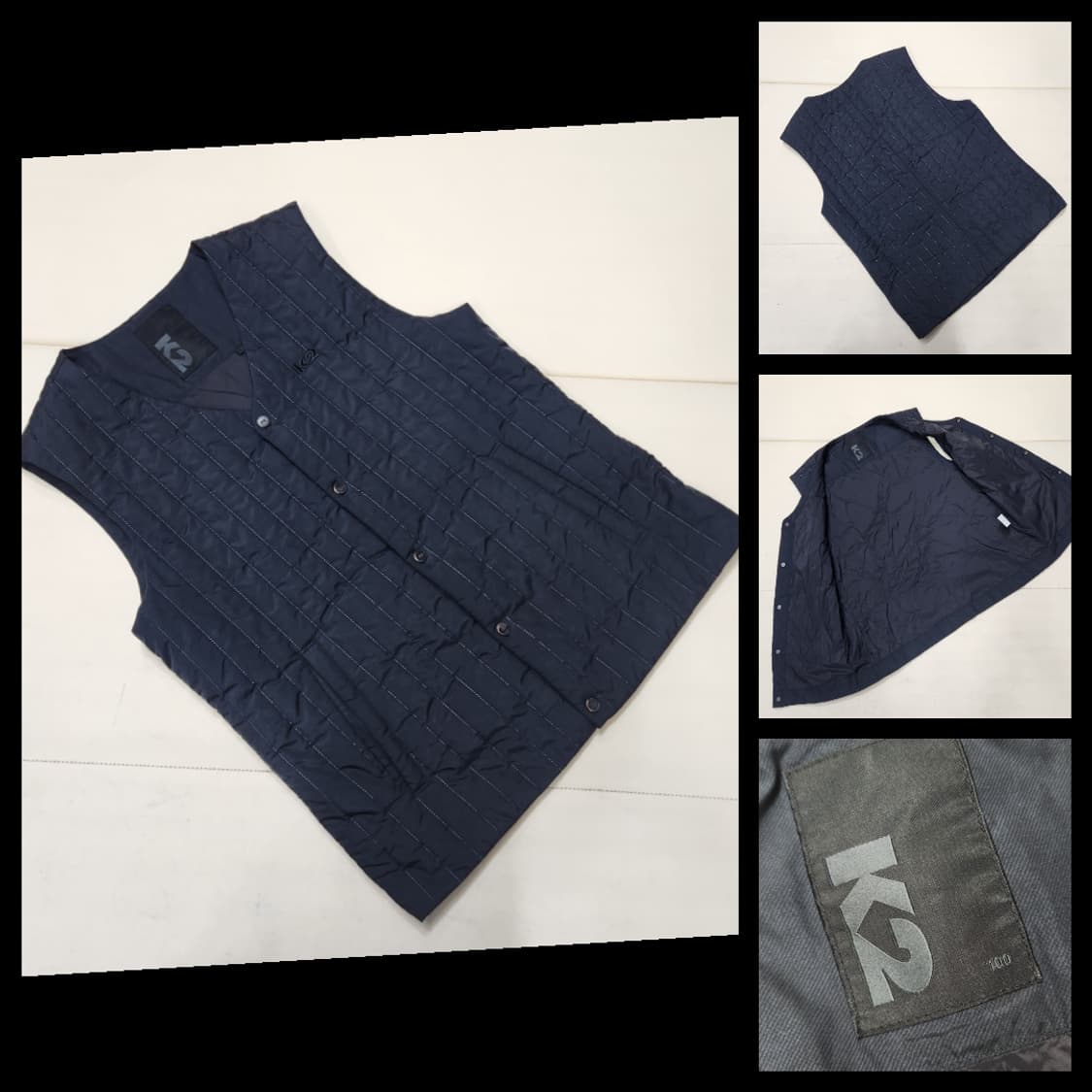 정품 K2 남성 누빔 조끼 베스트 100 상품이미지1