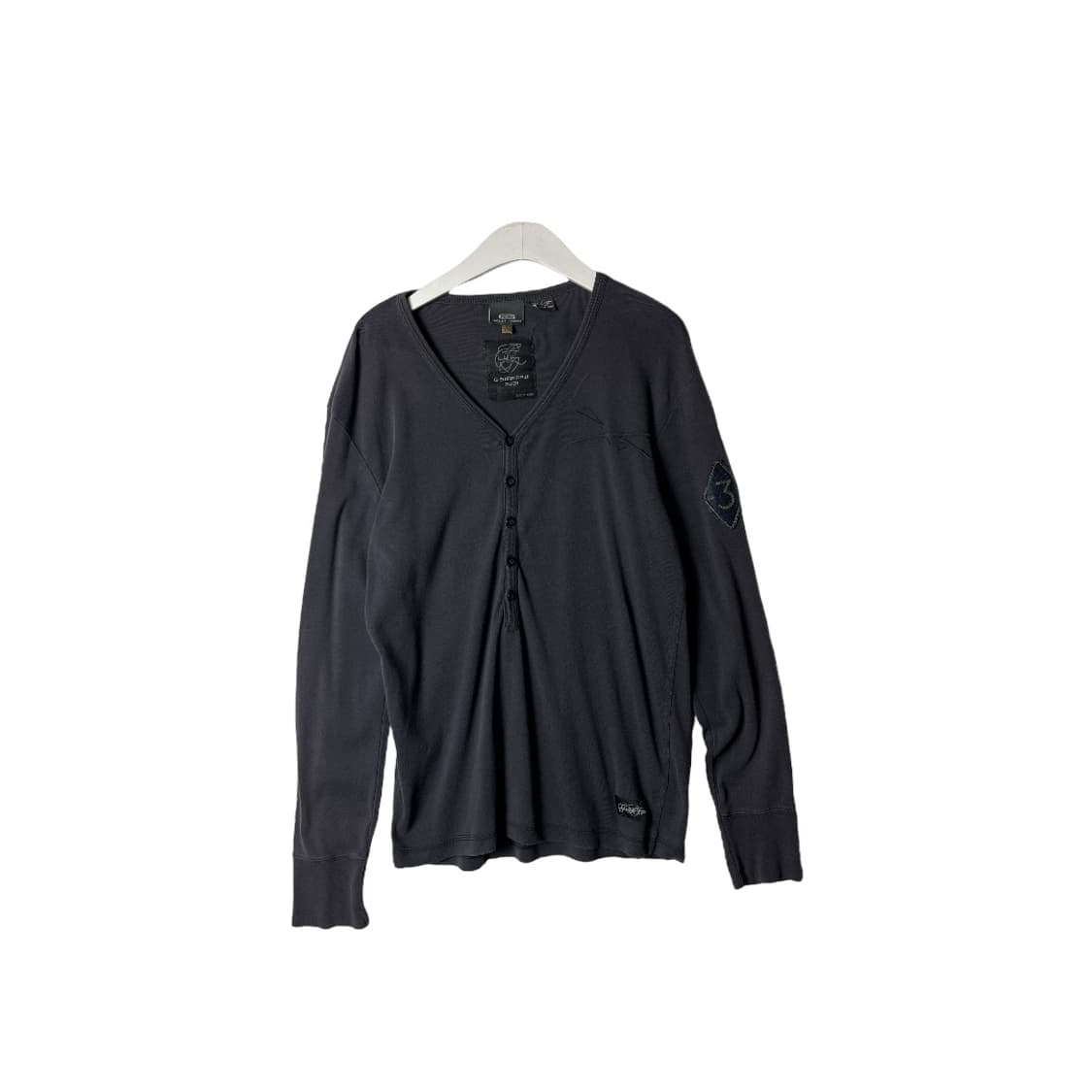 [G Star Raw] 지스타 로우 헨리넥 롱슬리브 상품이미지1