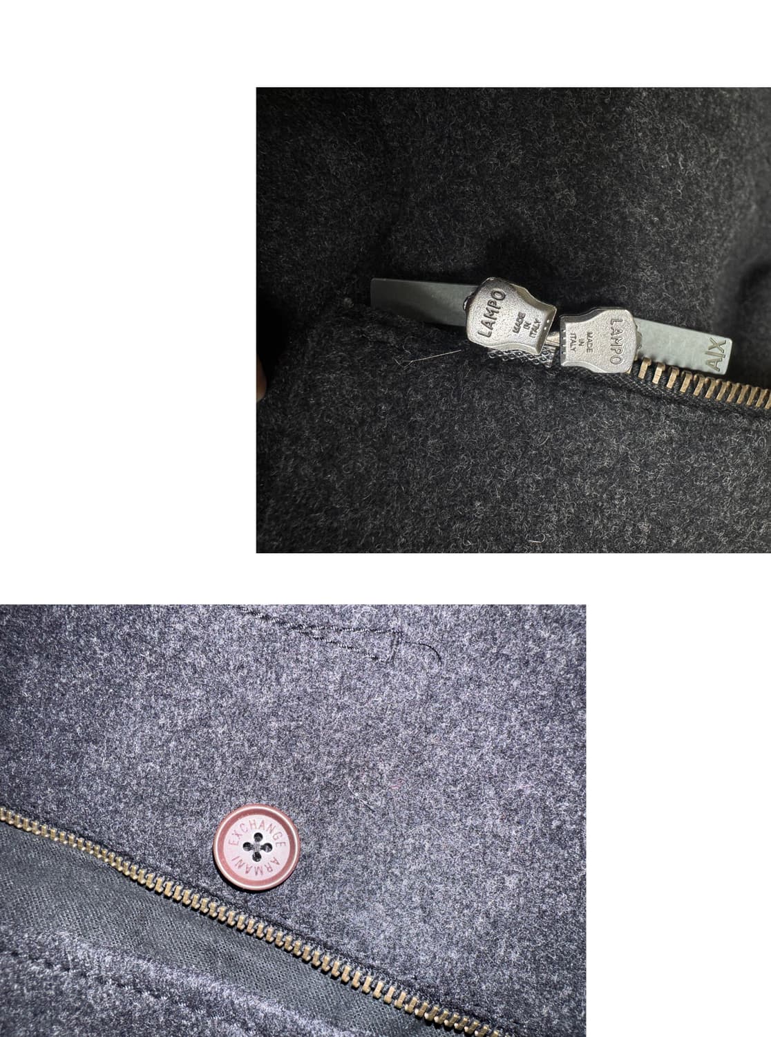 아르마니 익스체인지 울 코트 상품이미지6