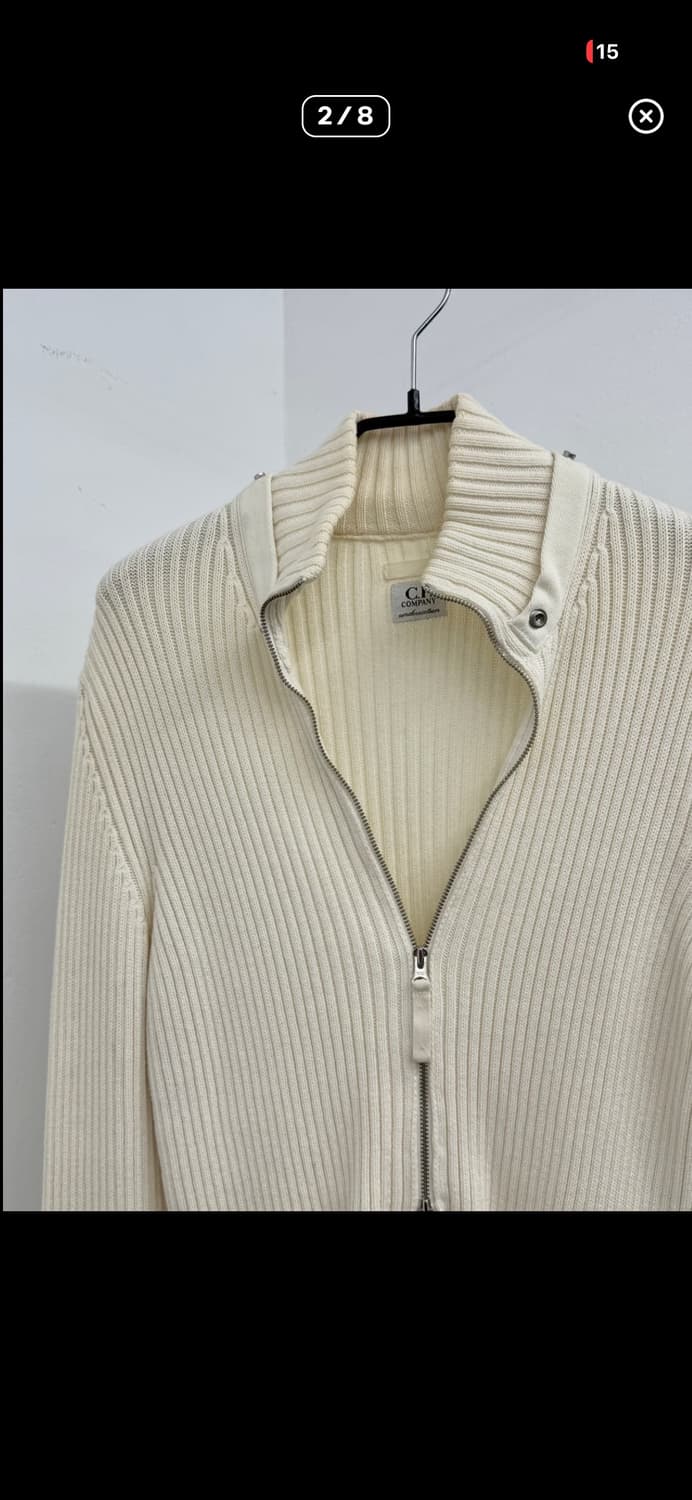 Cp컴퍼니 투웨이 니트집업 상품이미지2