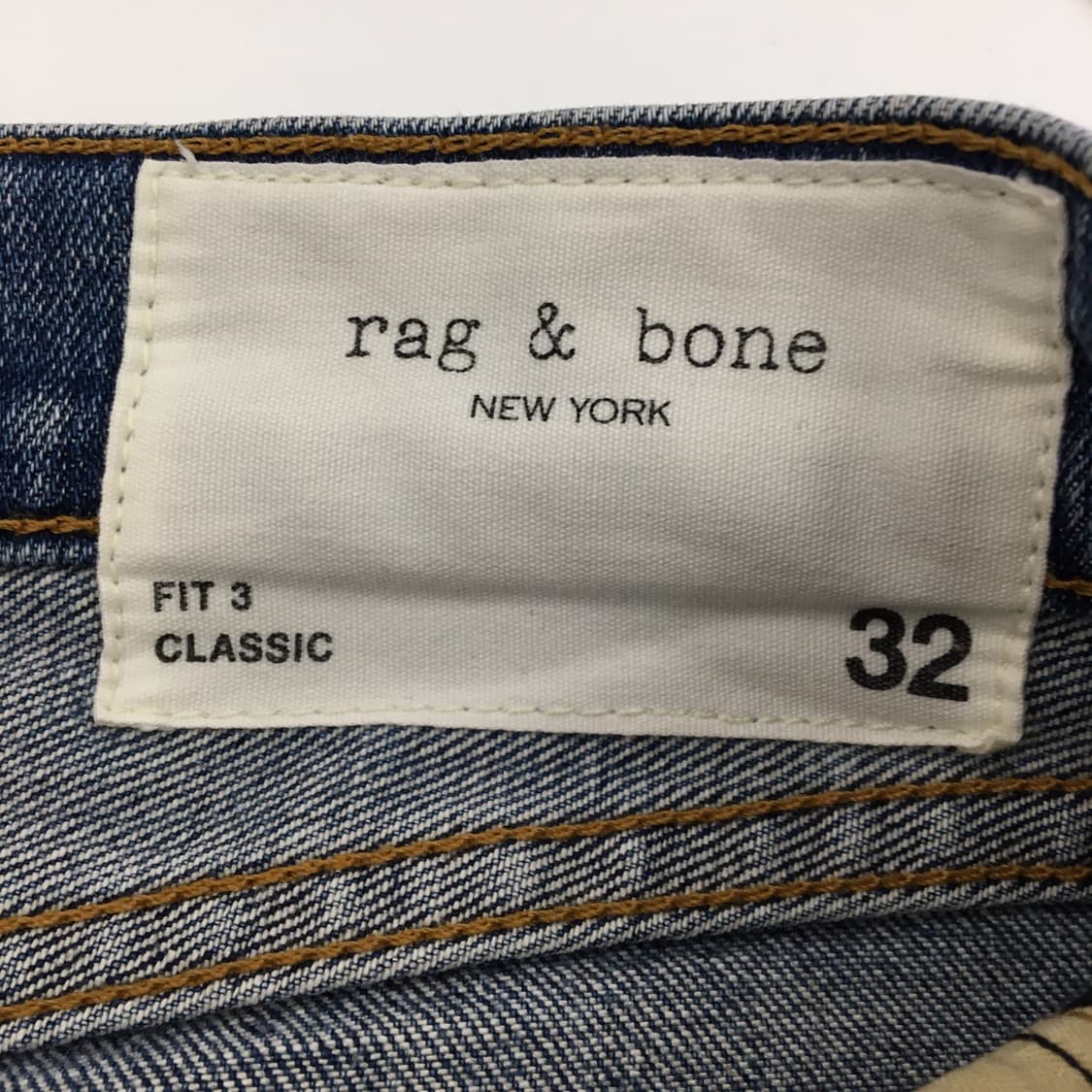 rag&bone 랙앤본 FIT3 클래식 데님진 32 인치  상품이미지5