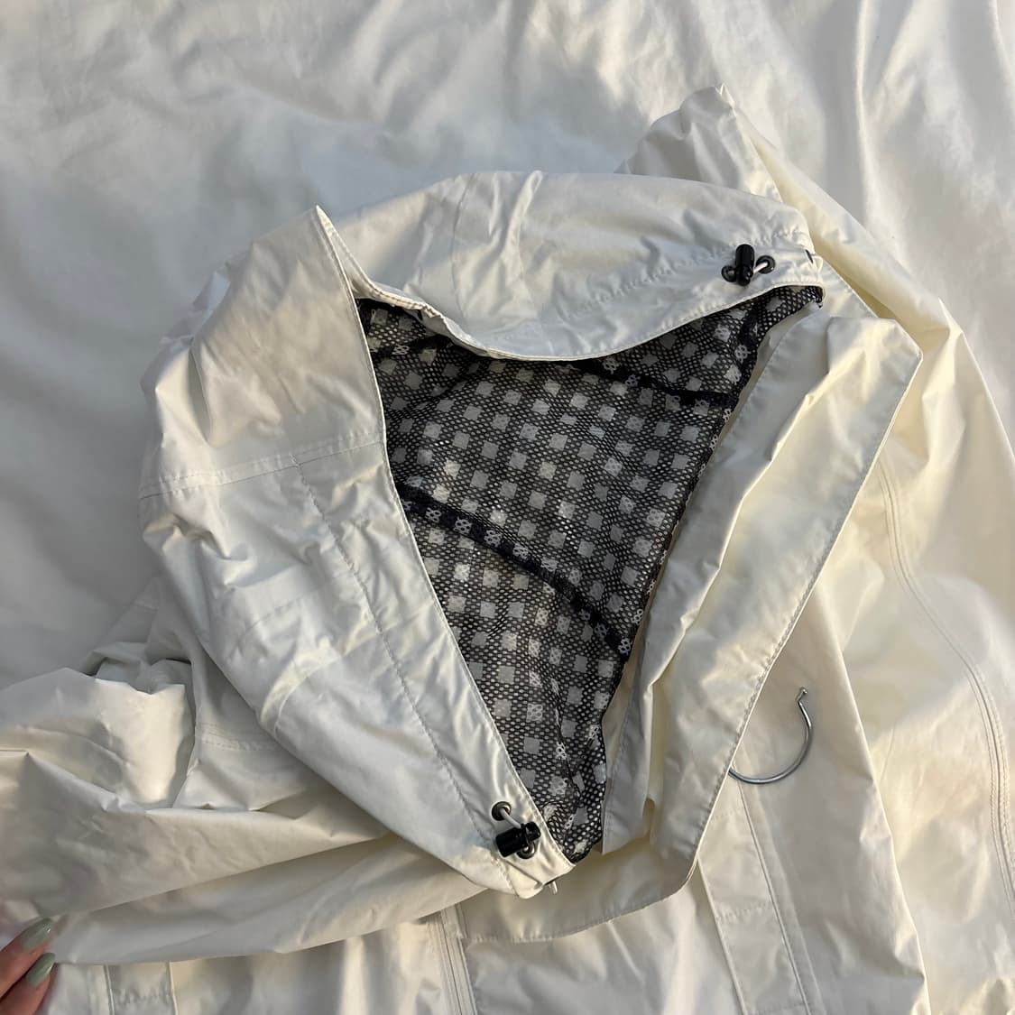 노스페이스 안감체크 바람막이 자켓 상품이미지3