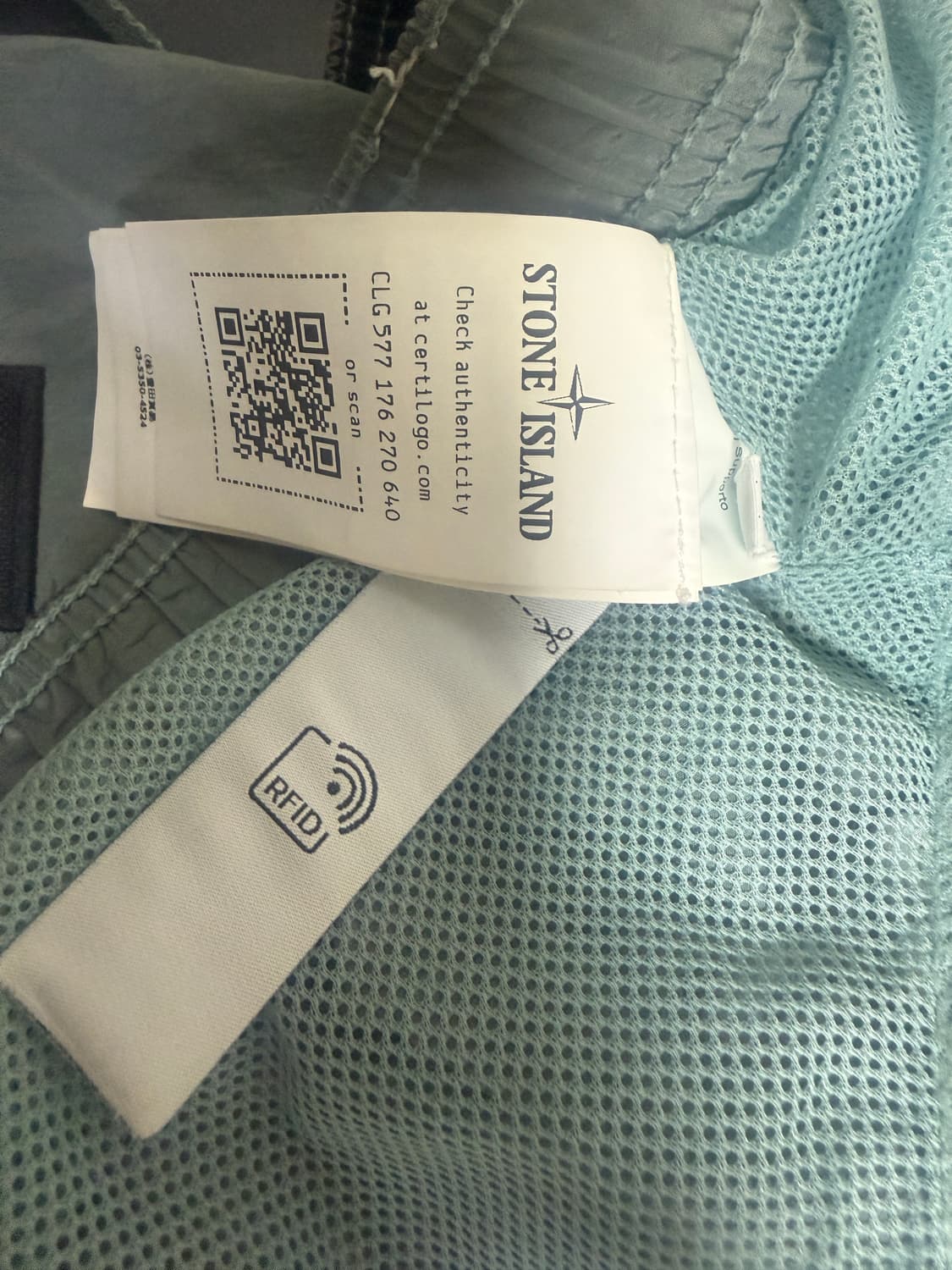 스톤아일랜드 나일론 메탈 스웜팬츠 M 상품이미지5