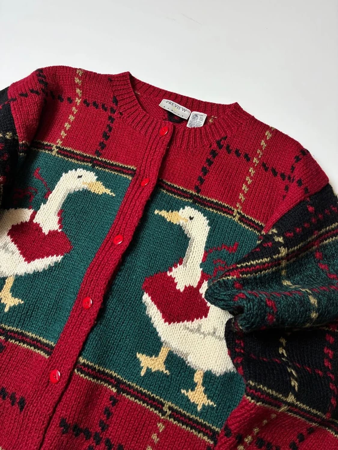 프리뷰베이직 00's 재팬 덕 울 니트 가디건 PN8093 상품이미지2