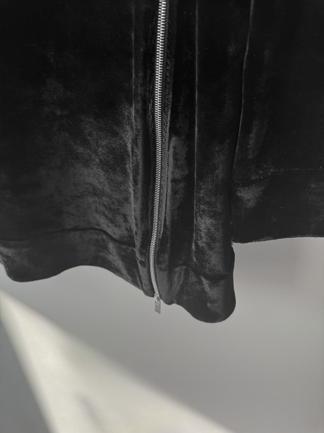 질샌더 블랙 벨벳 탑 상품이미지4