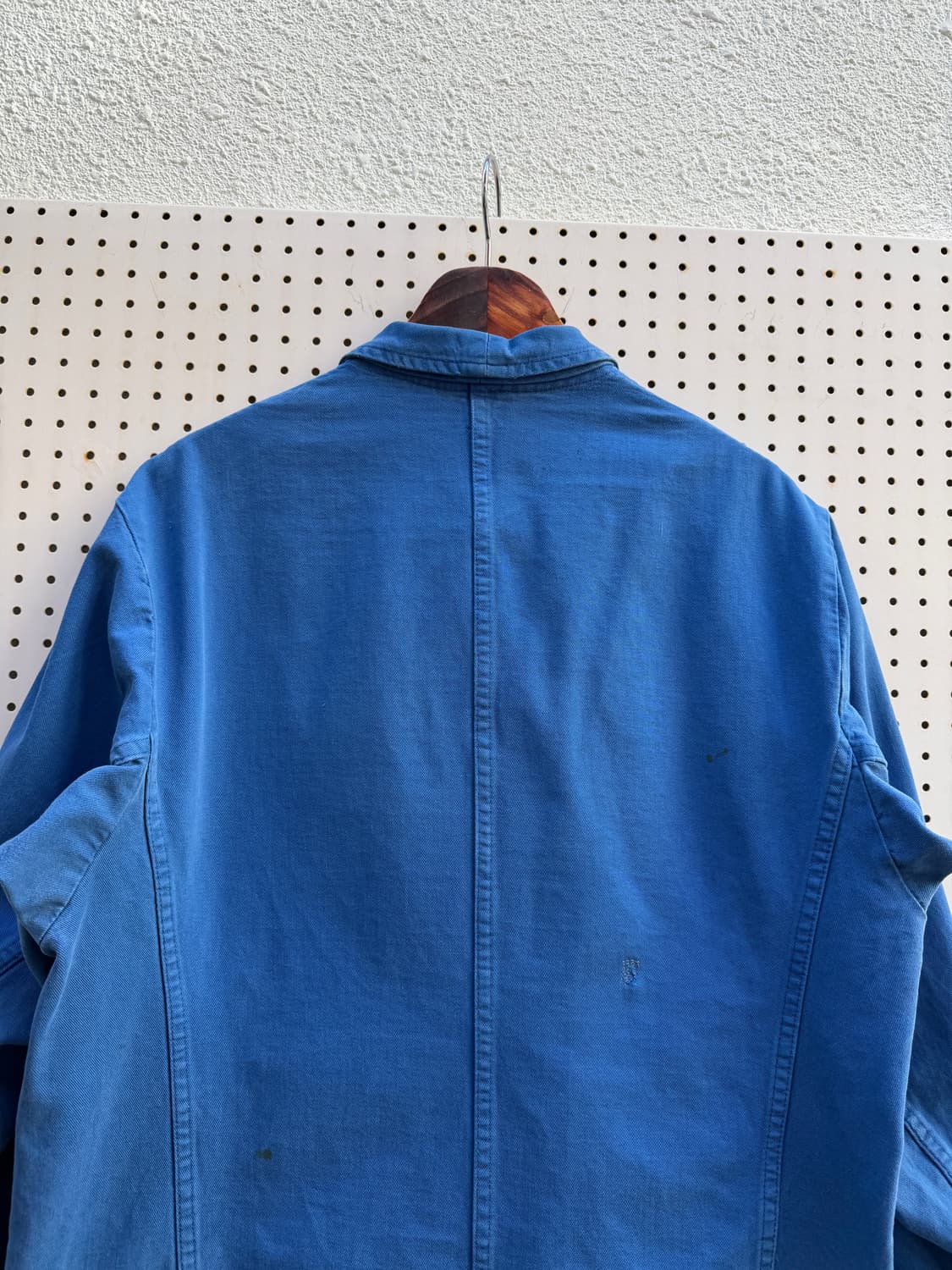 OLD VINTAGE WASHED BLUE REPAIR 프렌치워크자켓 상품이미지7