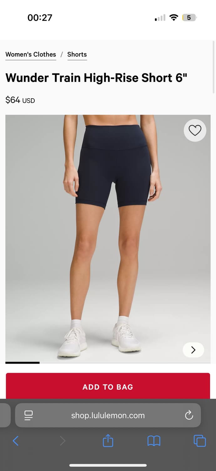 룰루레몬 원더트레인 쇼츠 8인치 10 상품이미지5