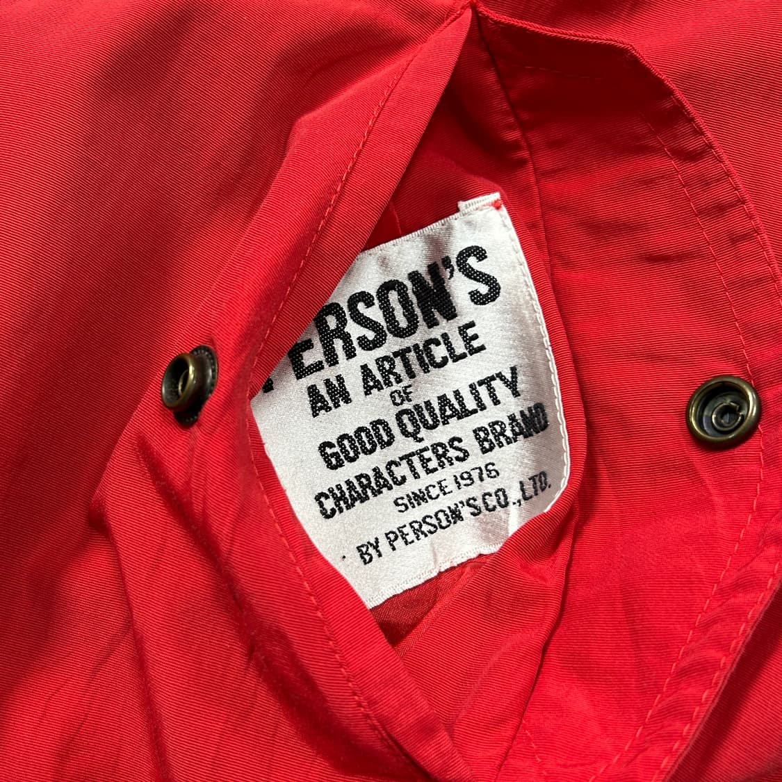 90s 퍼슨스 리버시블 블루종  상품이미지9