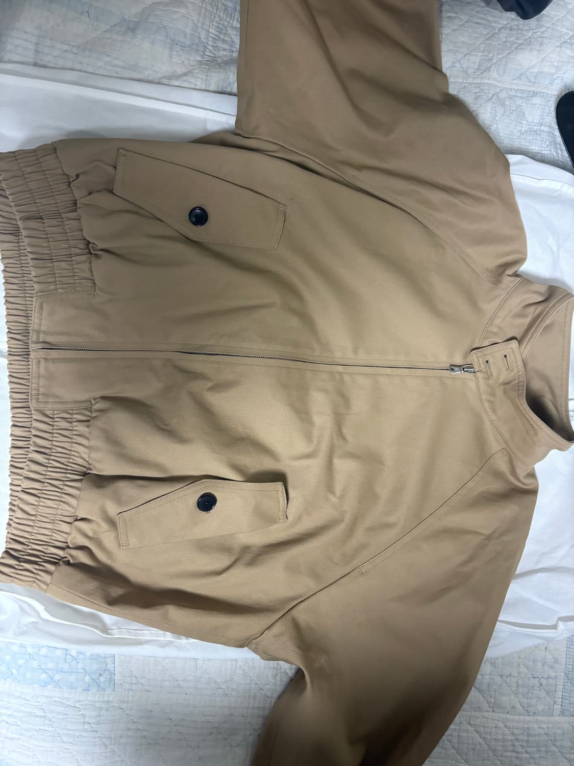 노이스 해링턴 자켓 베이지 L (다이루어질지니 김우빈 동일 제품) 상품이미지7