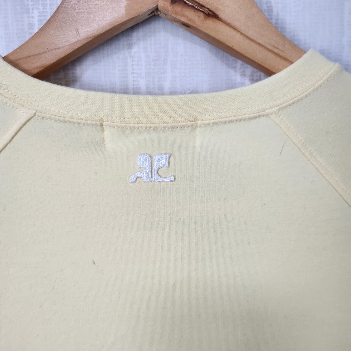 [미사용] 꾸레쥬 면 긴팔 티셔츠 [여 S] 상품이미지7