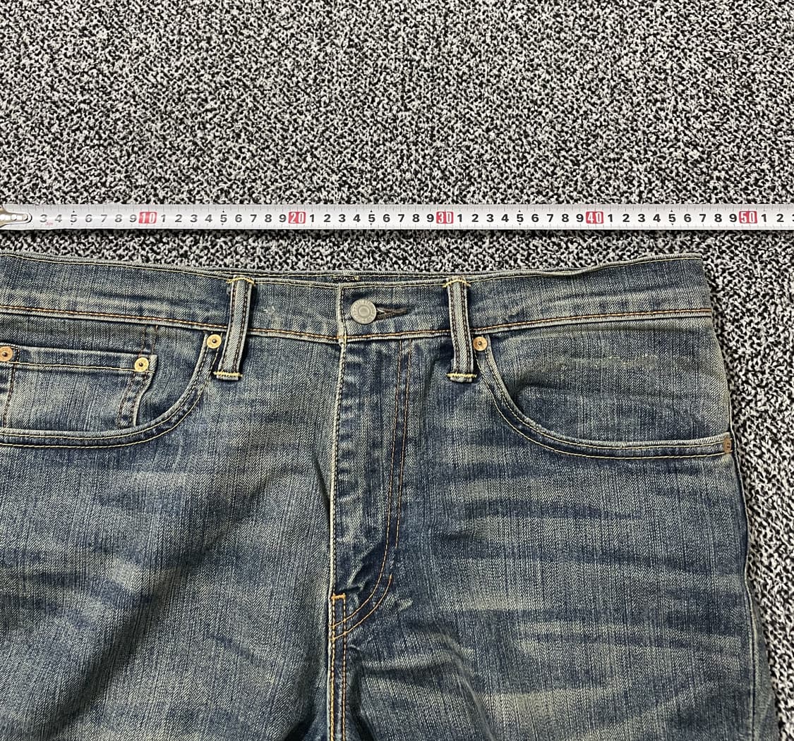 빈티지9. 리바이스 502 중청 웜 컬러 데님 청 바지 팬츠 상품이미지5