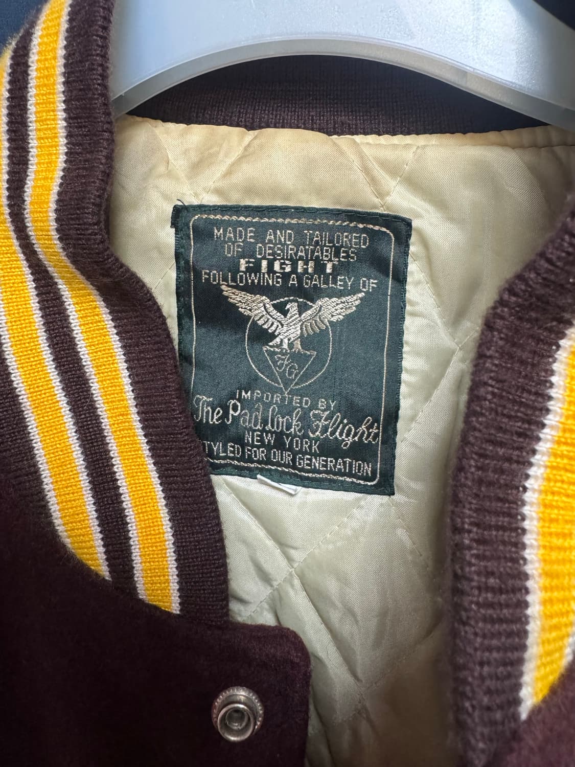 빈티지 바시티 자켓 상품이미지3