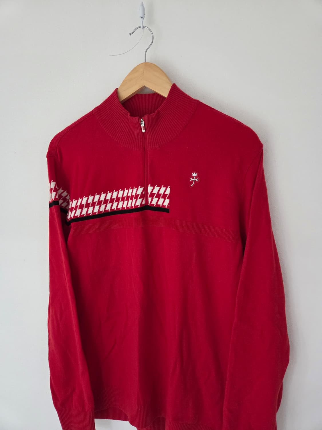 카스텔바작 레드 하프넥 니트(100사이즈) 상품이미지3