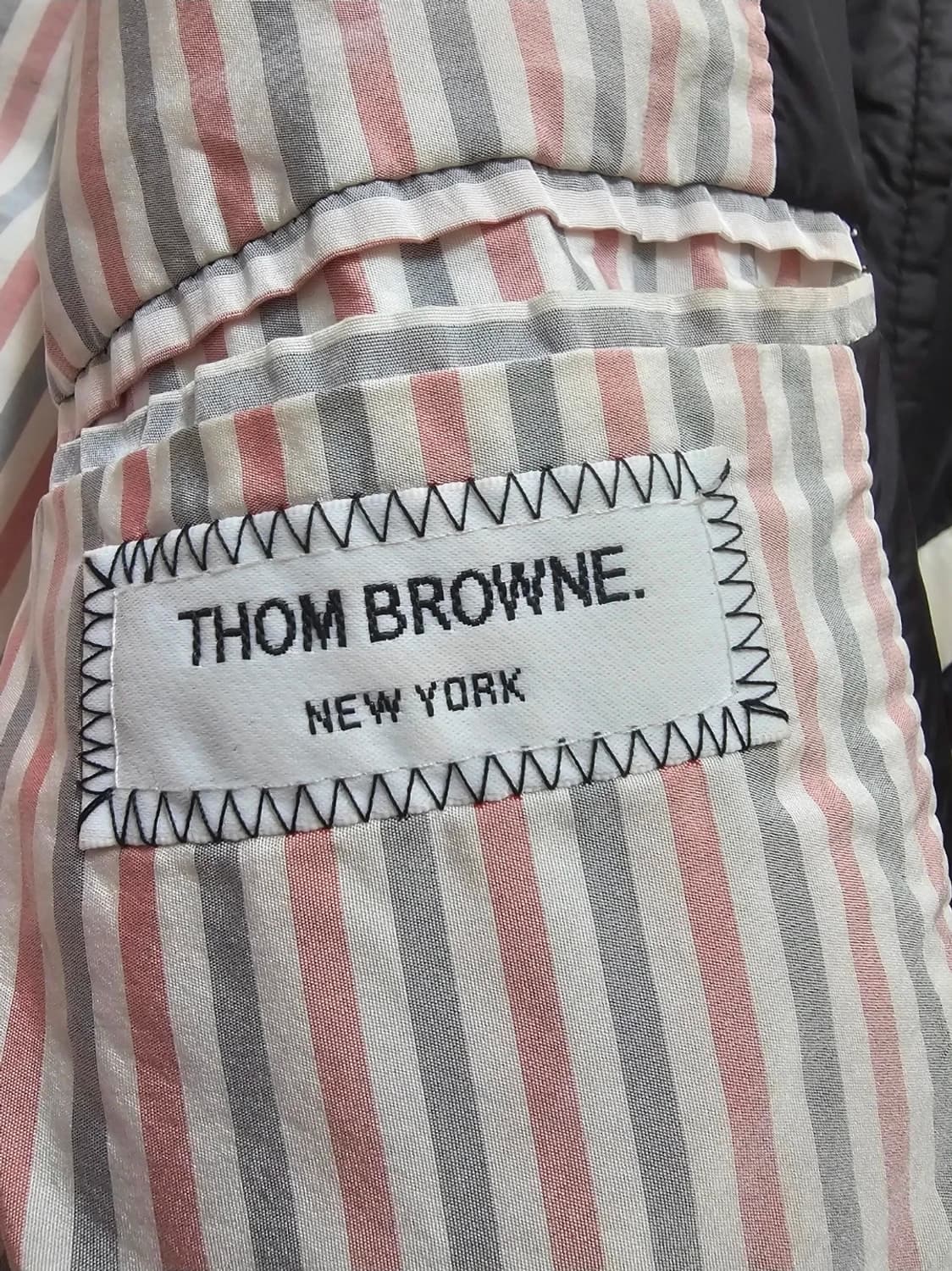 톰브라운 사선완장 후드 코트(2/정품/S급) 상품이미지7