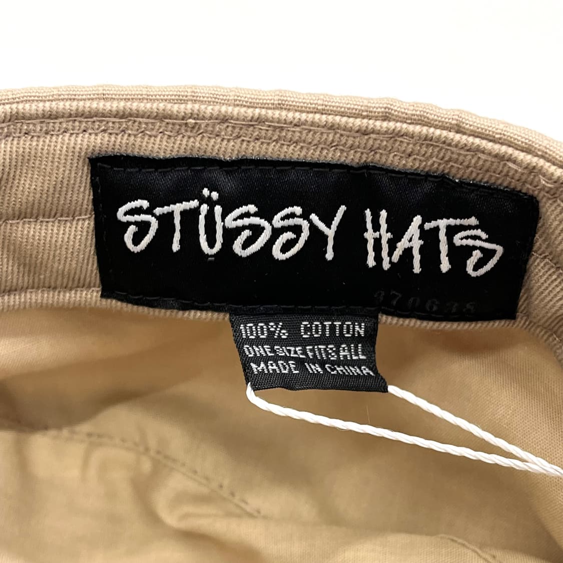 Stussy 스투시 베이지 레터링 군모캡모자 상품이미지10
